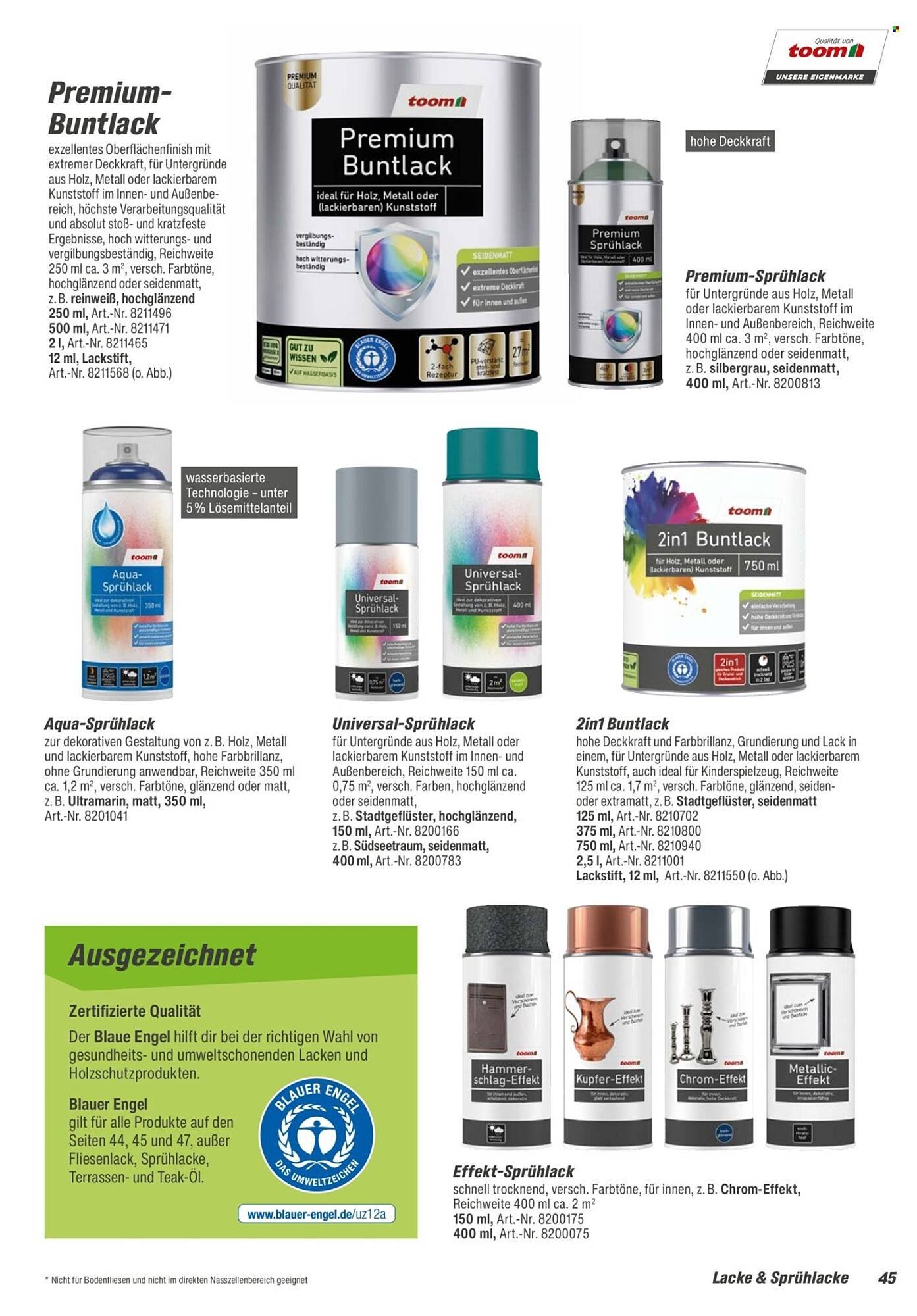 Toom Baumarkt Prospekt