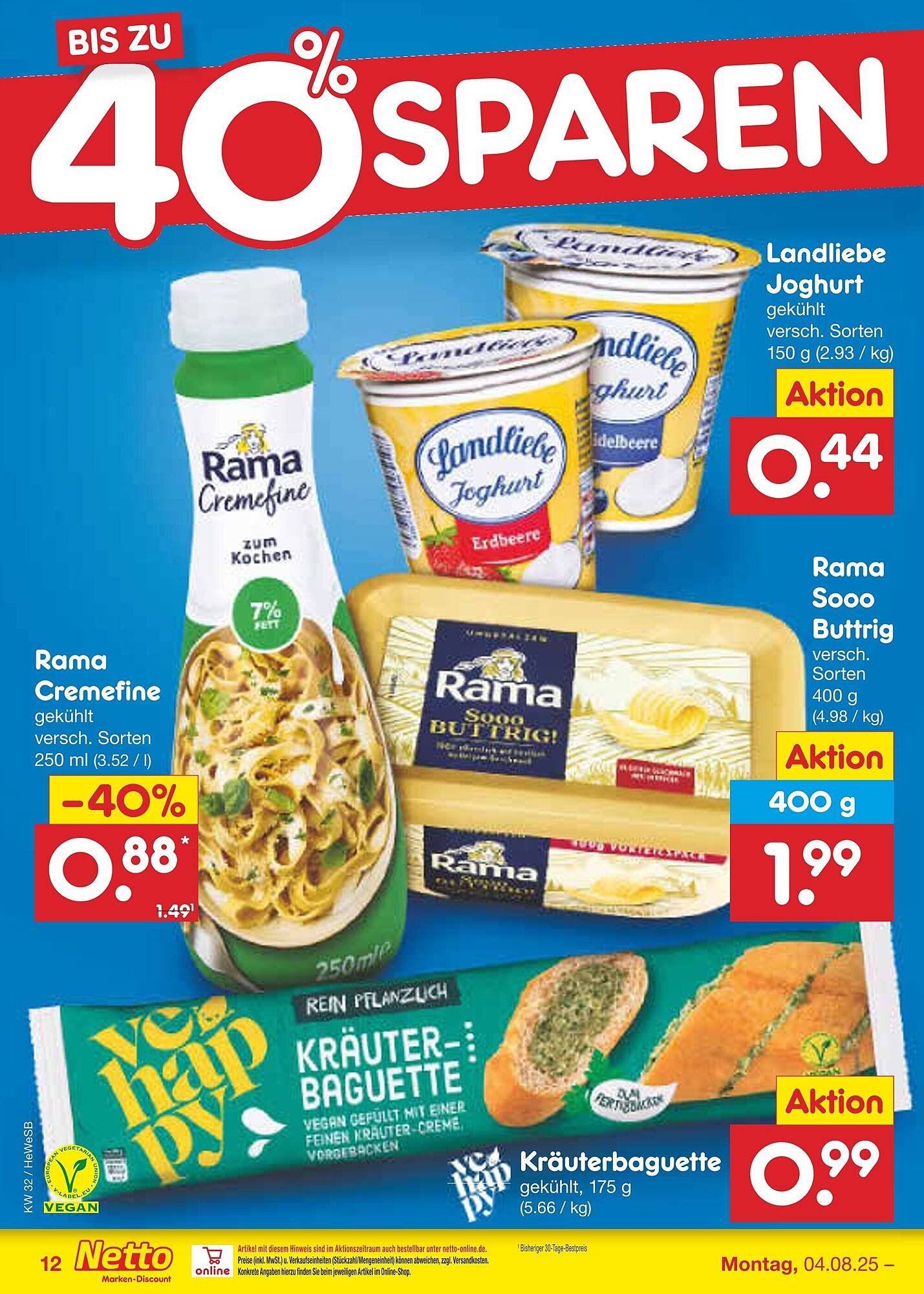Netto Marken-Discount Prospekt (2025-08-04 - 2025-08-09)