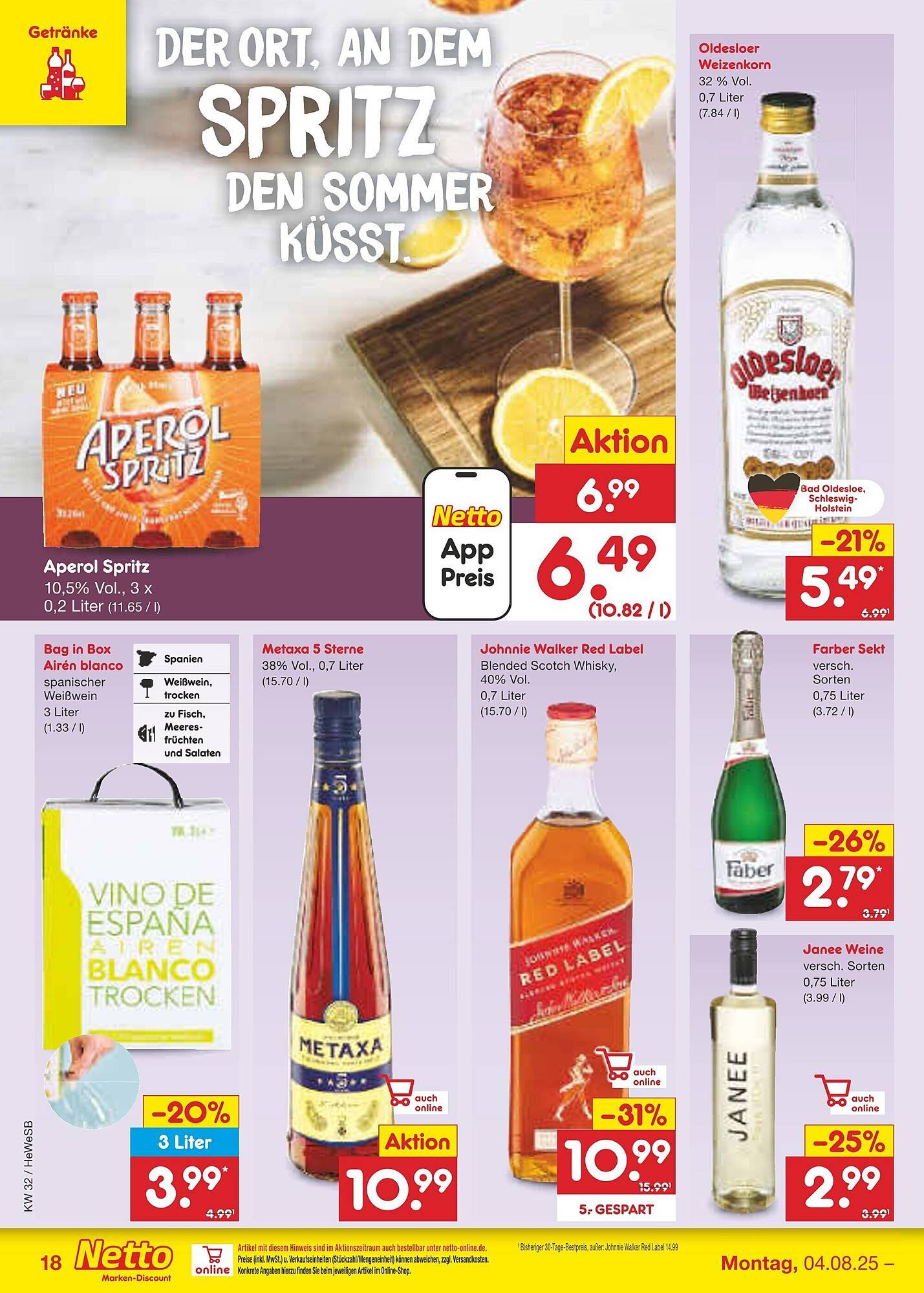 Netto Marken-Discount Prospekt (2025-08-04 - 2025-08-09)