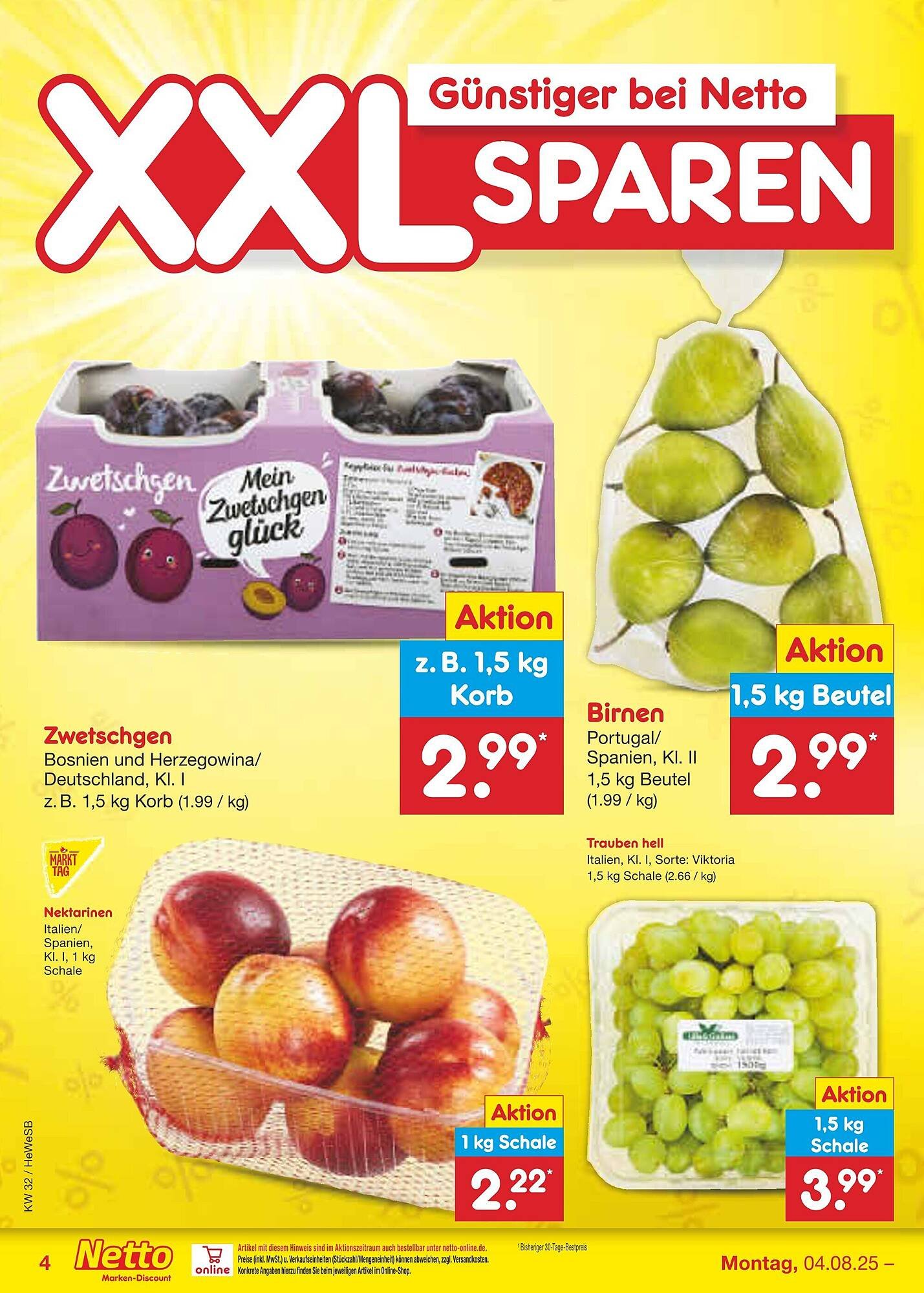 Netto Marken-Discount Prospekt (2025-08-04 - 2025-08-09)