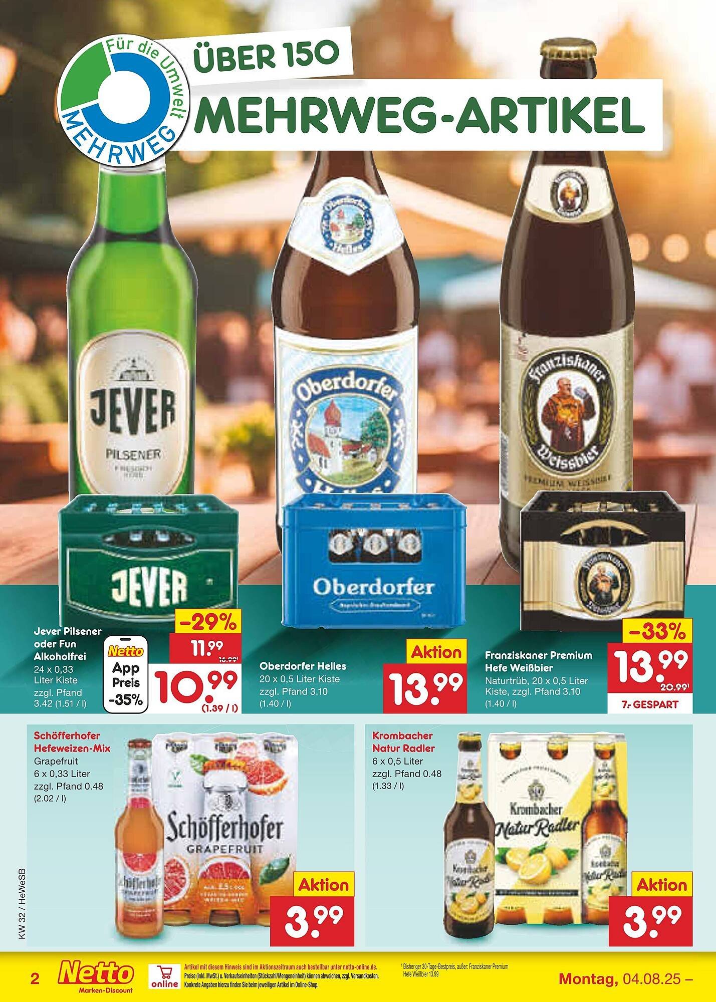Netto Marken-Discount Prospekt (2025-08-04 - 2025-08-09)
