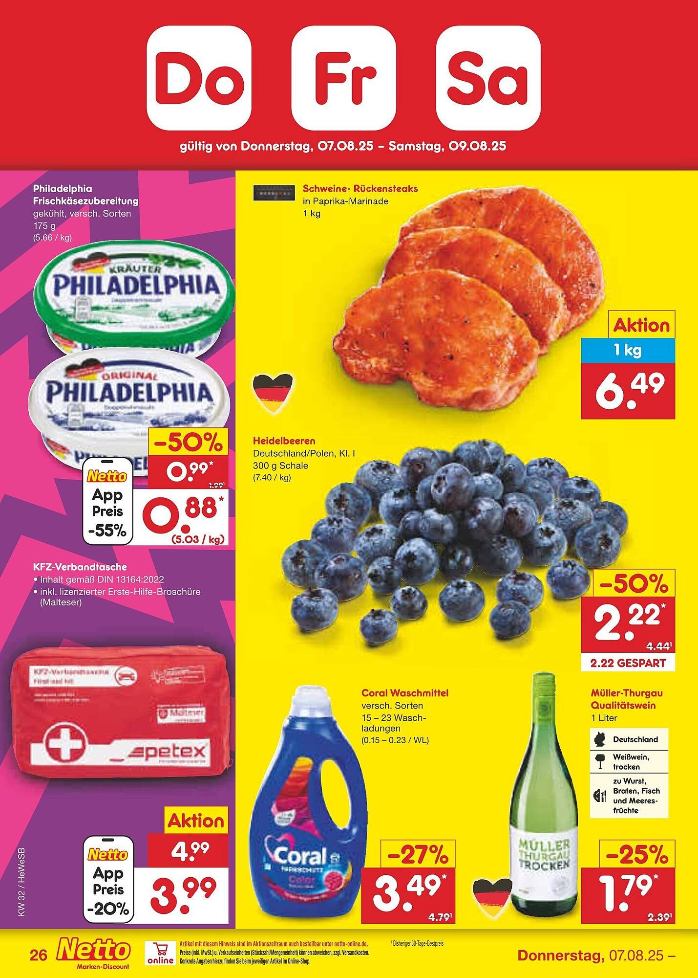 Netto Marken-Discount Prospekt (2025-08-04 - 2025-08-09)