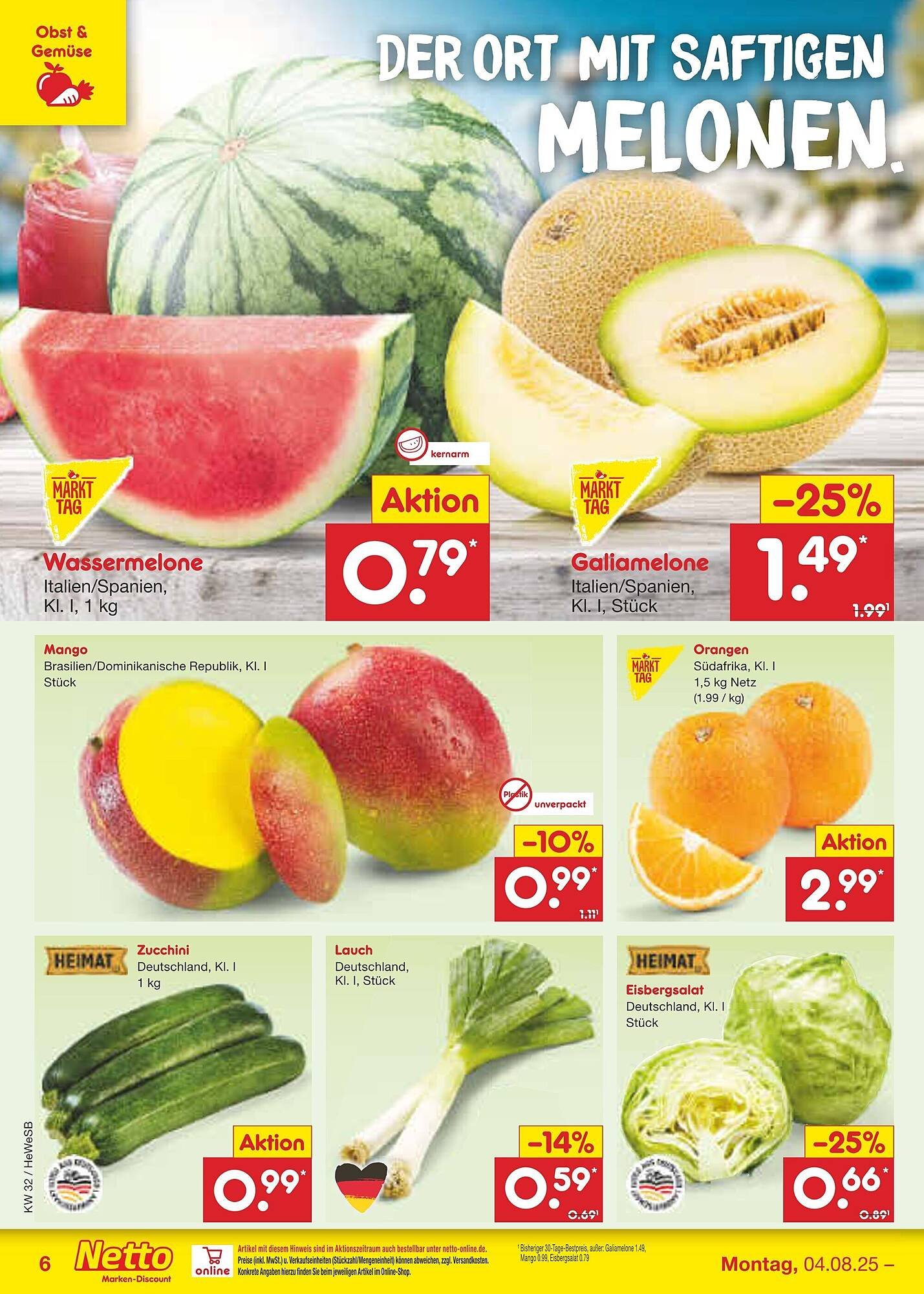 Netto Marken-Discount Prospekt (2025-08-04 - 2025-08-09)