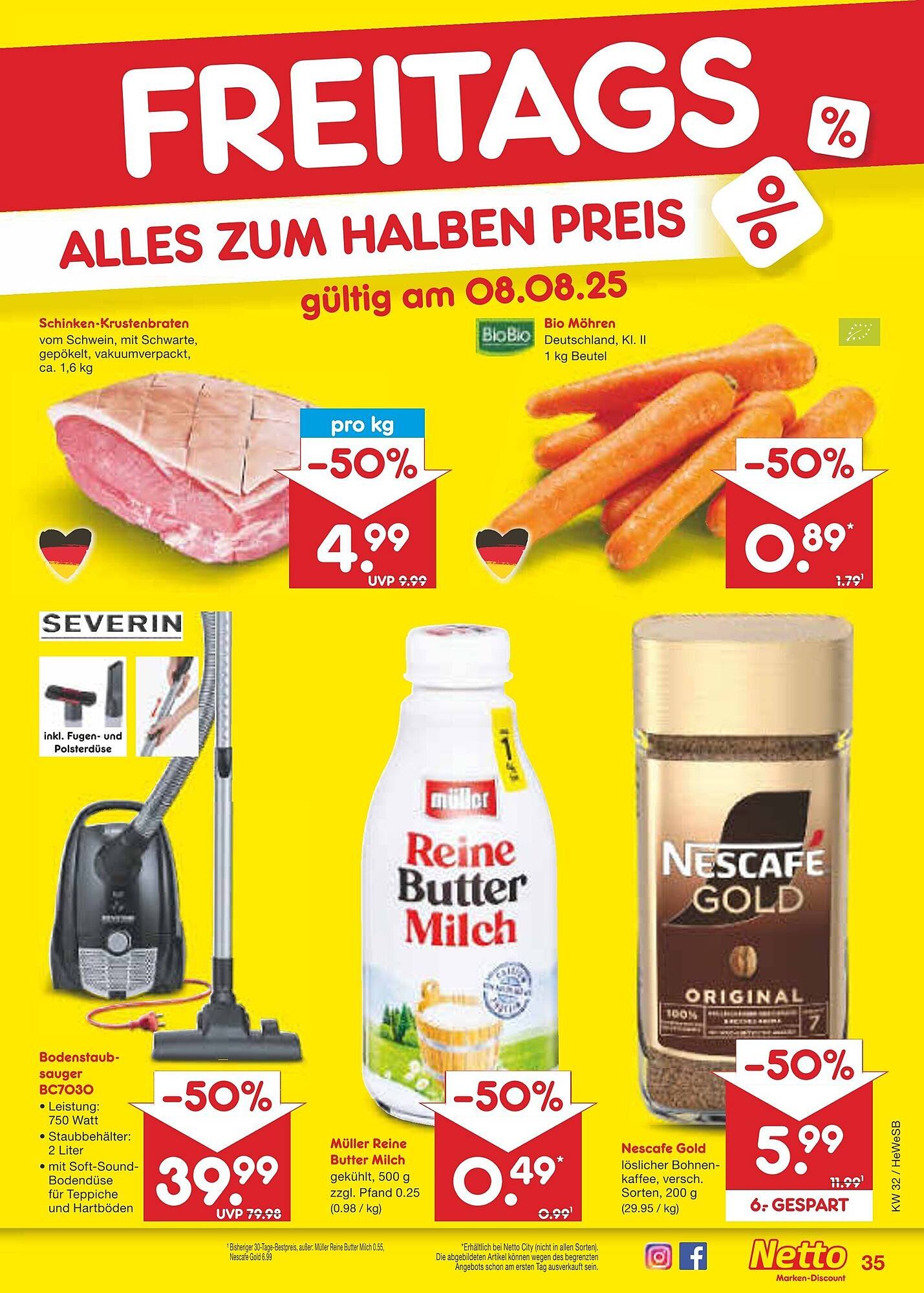 Netto Marken-Discount Prospekt (2025-08-04 - 2025-08-09)