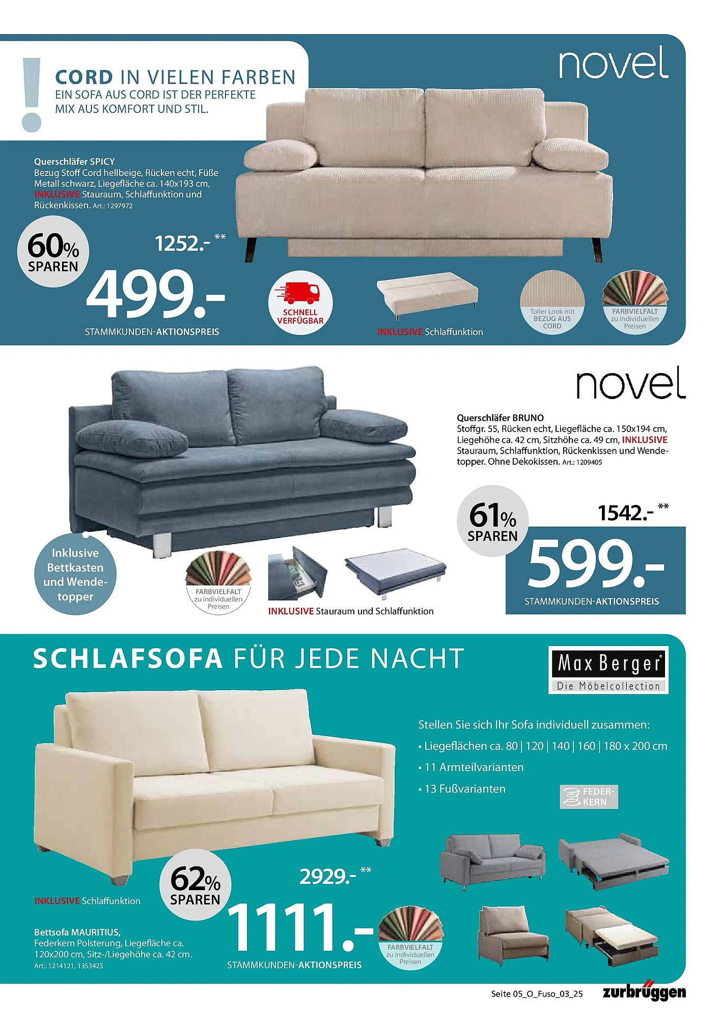 Zurbrüggen Prospekt (2025-09-11 - 2025-12-31)