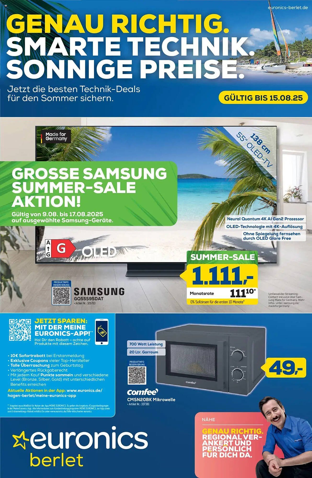 Euronics Prospekt (2025-08-06 - 2025-08-15) | 1