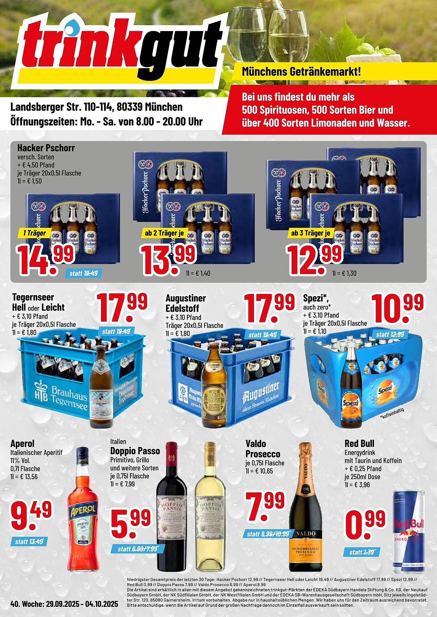 Trinkgut Prospekt (2025-09-29 - 2025-10-04) | 1