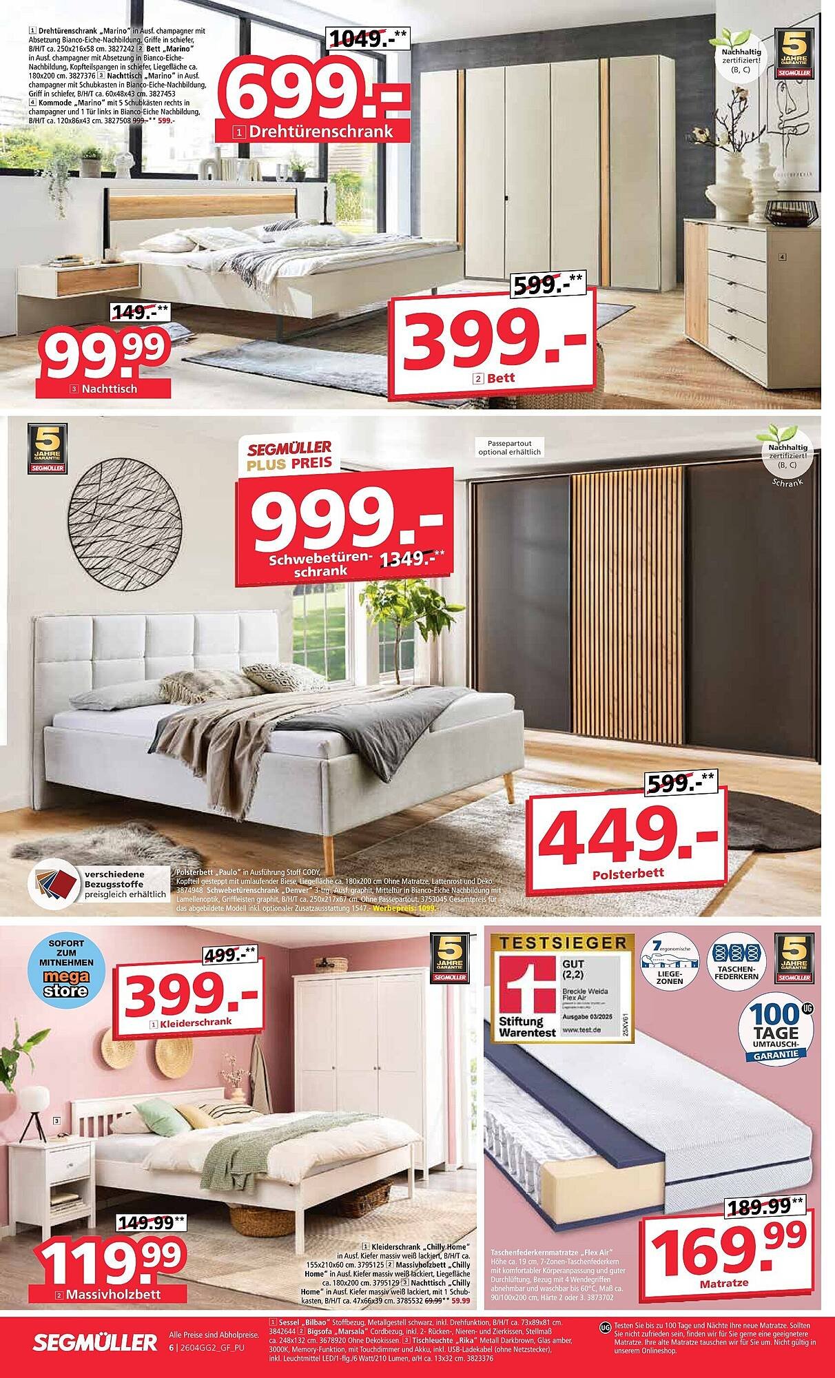 Segmüller Prospekt (2026-04-11 - 2026-04-25)