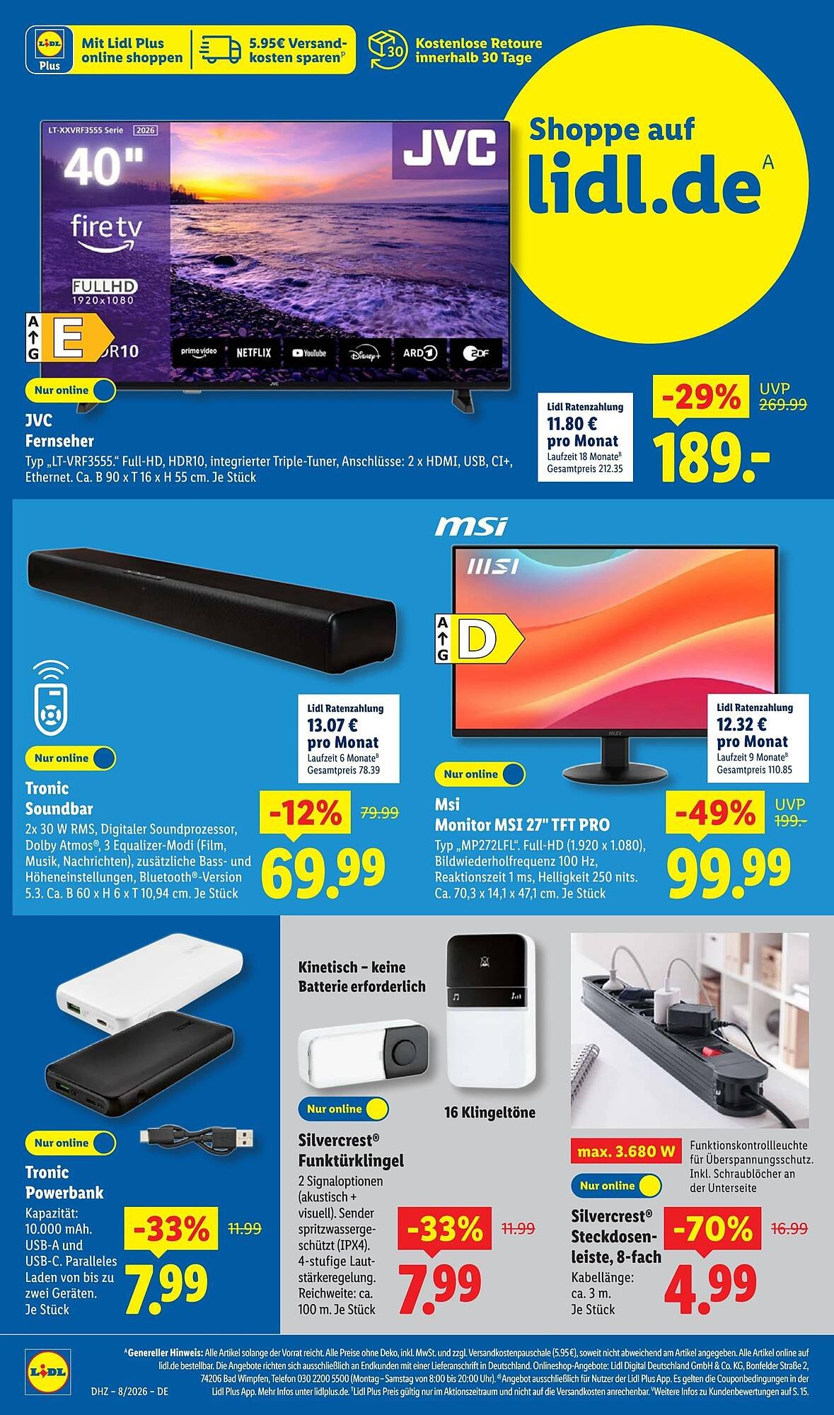 Lidl Prospekt (2026-02-16 - 2026-02-22)