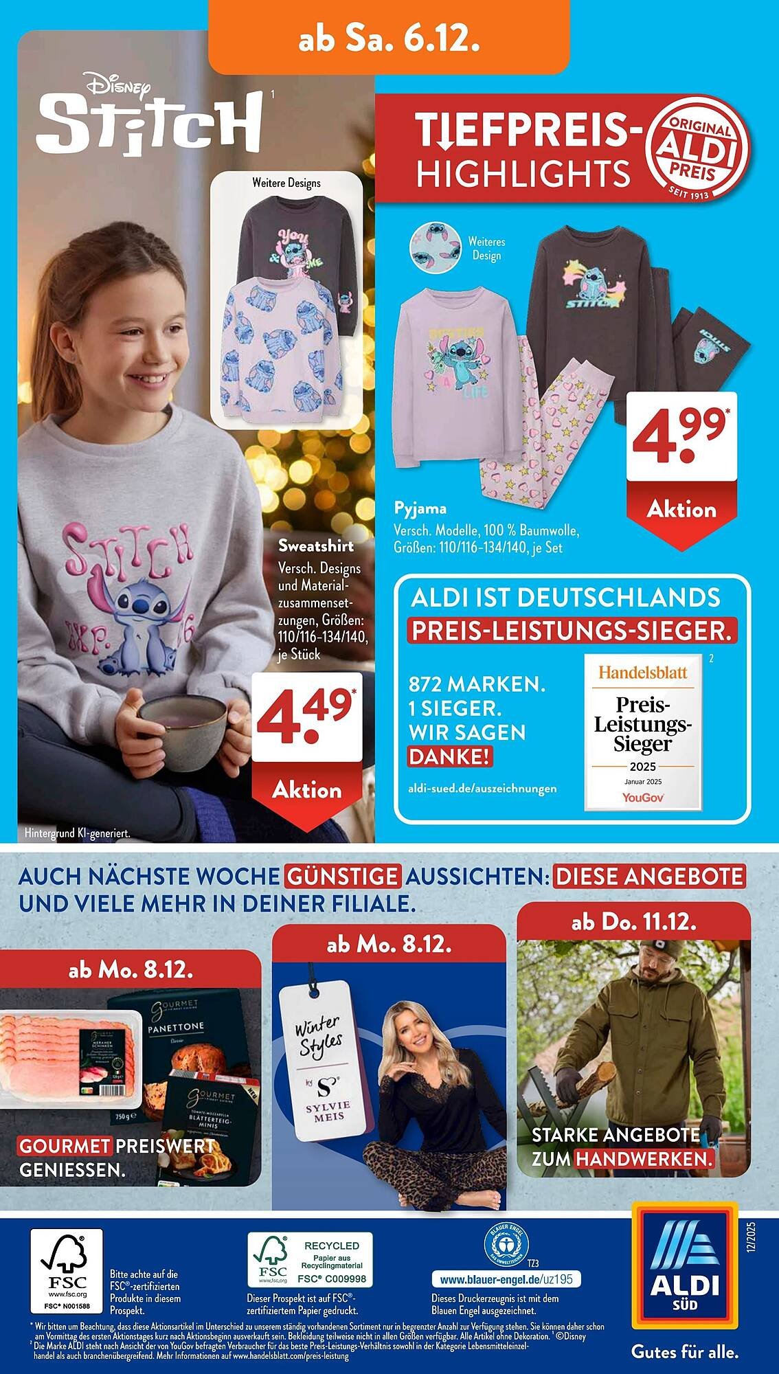 Aldi Süd Prospekt (2025-12-01 - 2025-12-07)