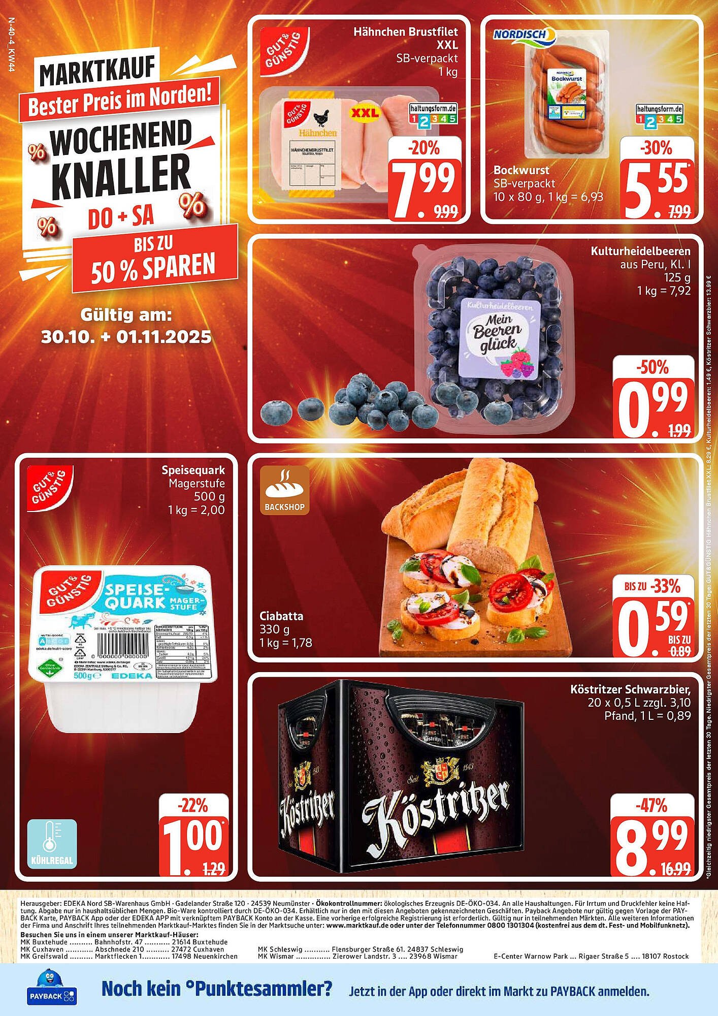 Marktkauf Prospekt (2025-10-26 - 2025-11-01)