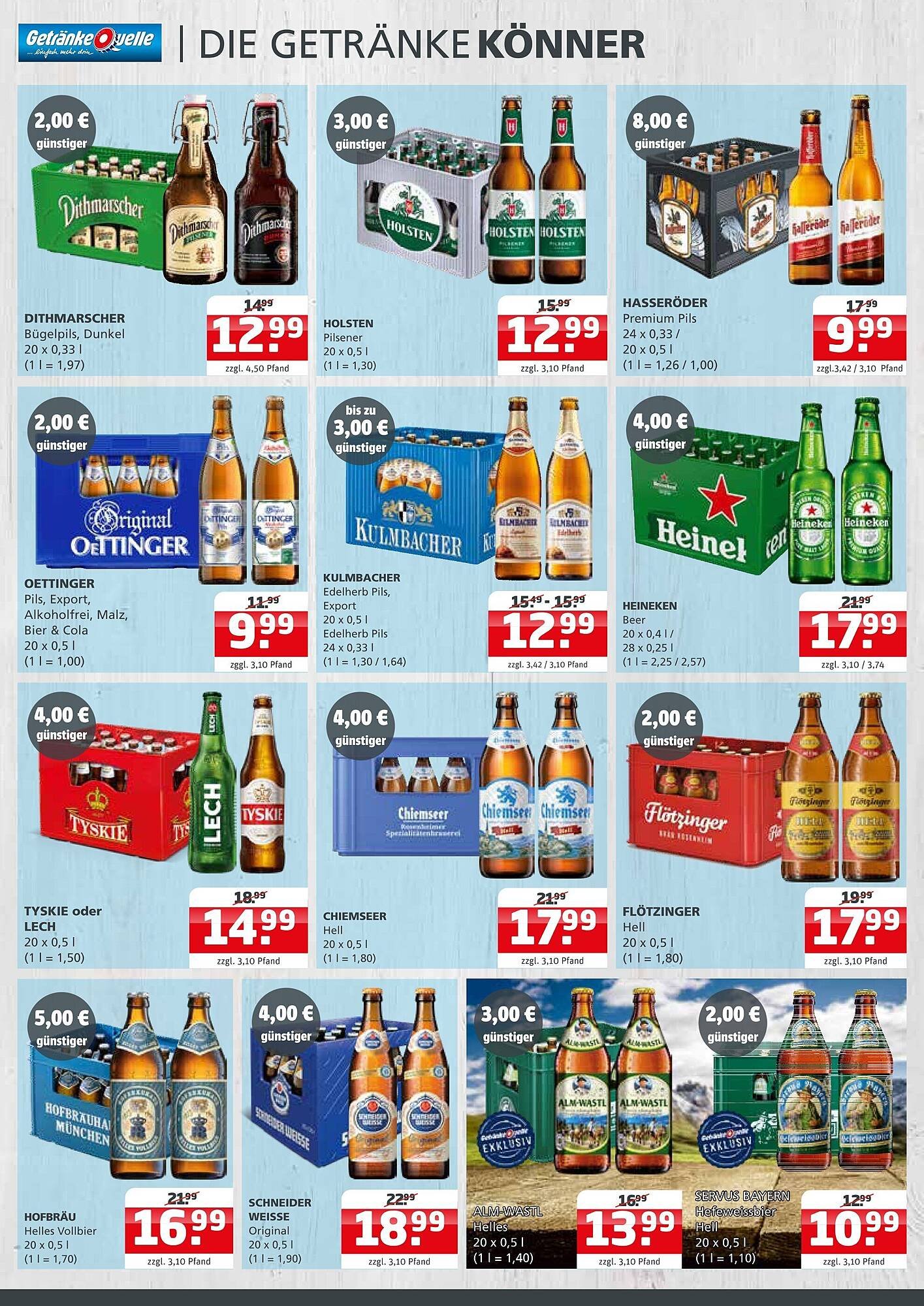 Getränke Quelle Prospekt