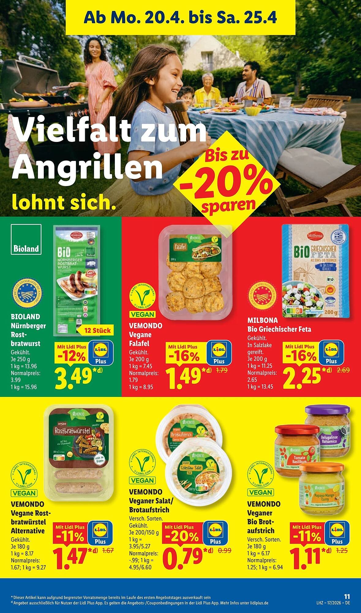 Lidl Prospekt (2026-04-20 - 2026-04-26)
