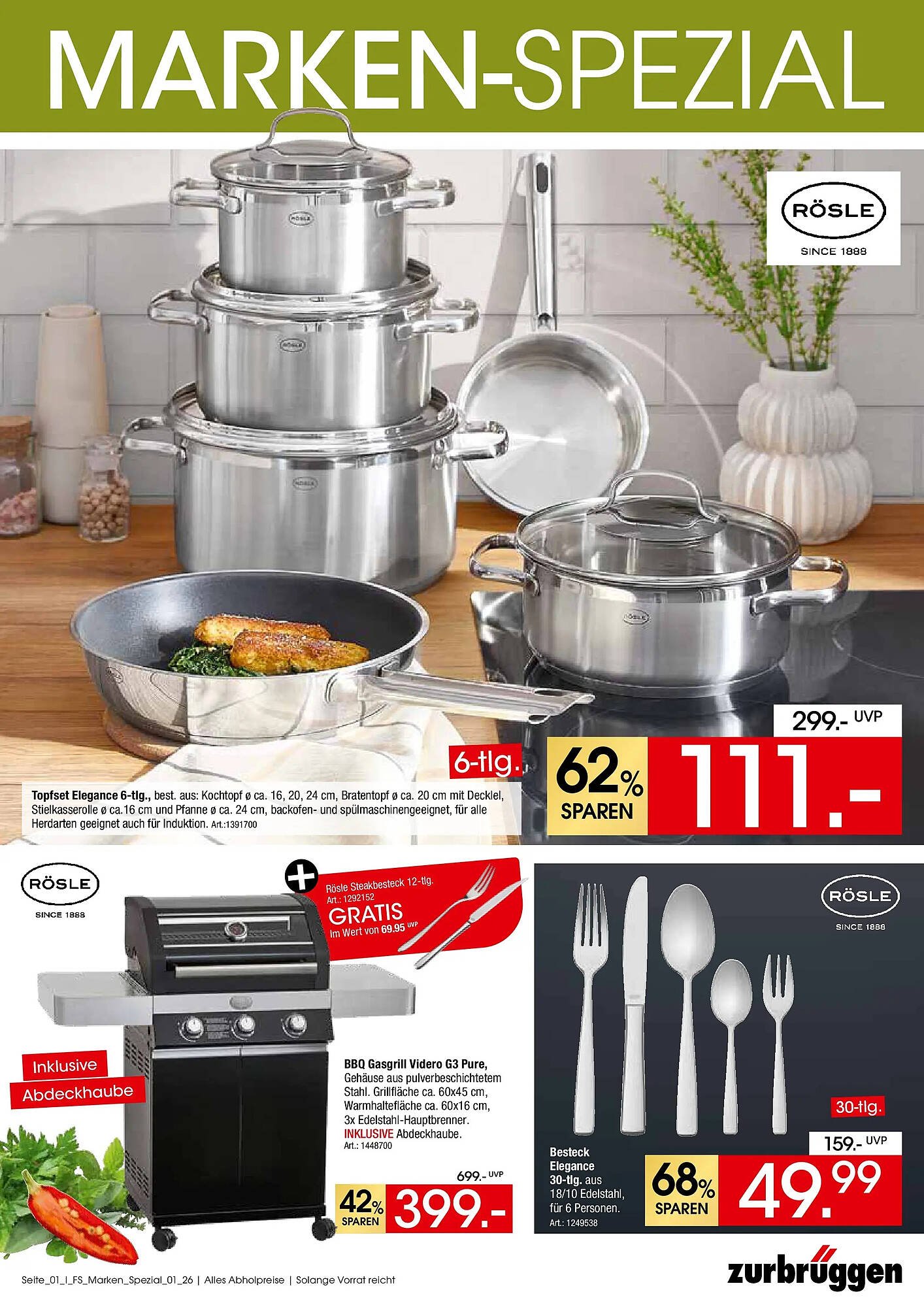 Zurbrüggen Prospekt