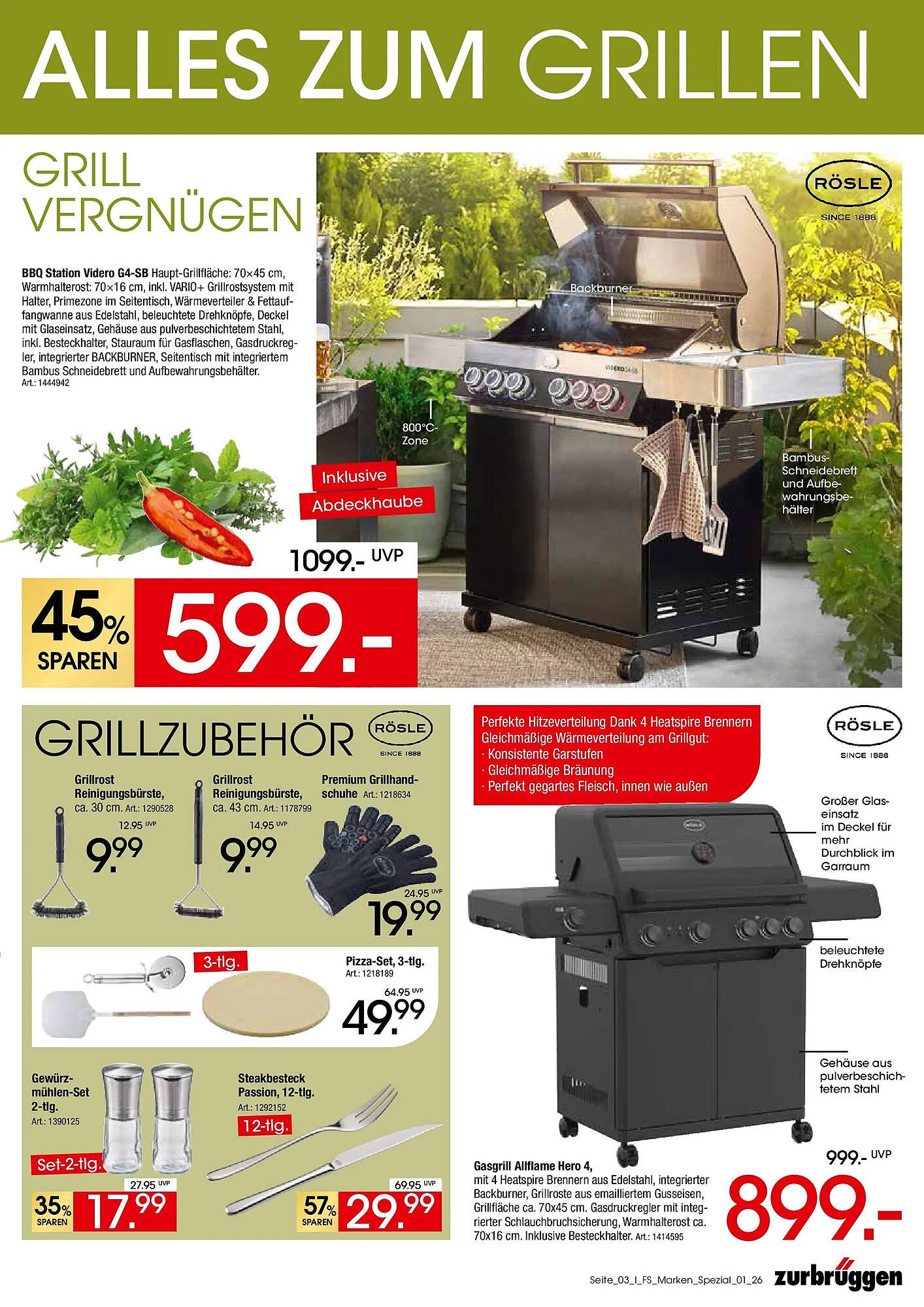 Zurbrüggen Prospekt (2026-04-16 - 2026-06-01)