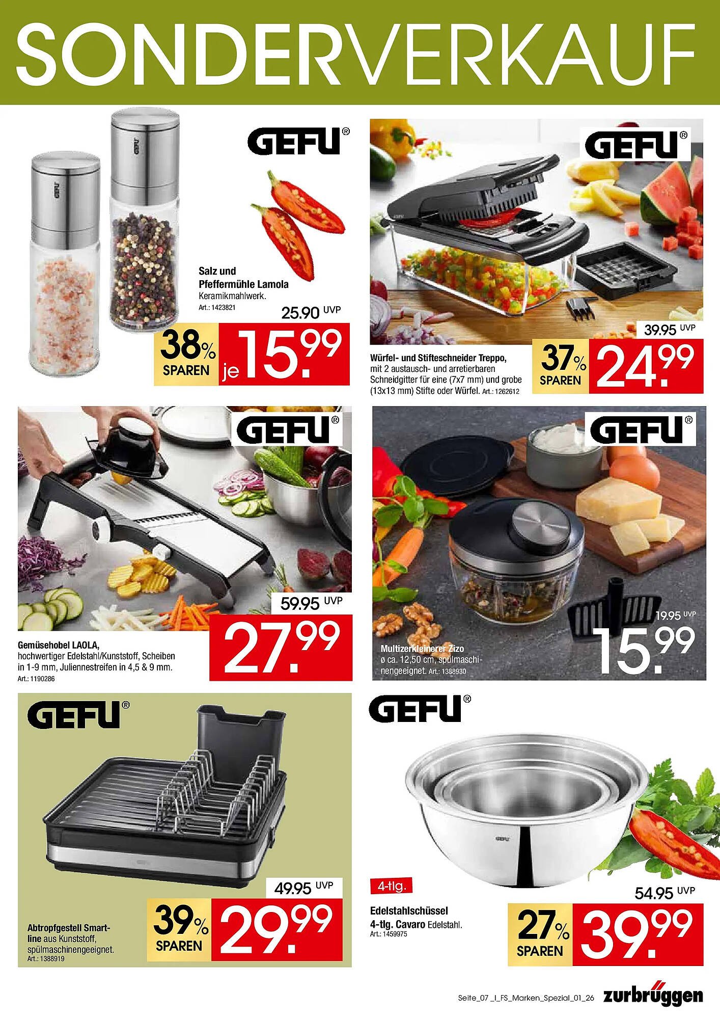 Zurbrüggen Prospekt (2026-04-16 - 2026-06-01)