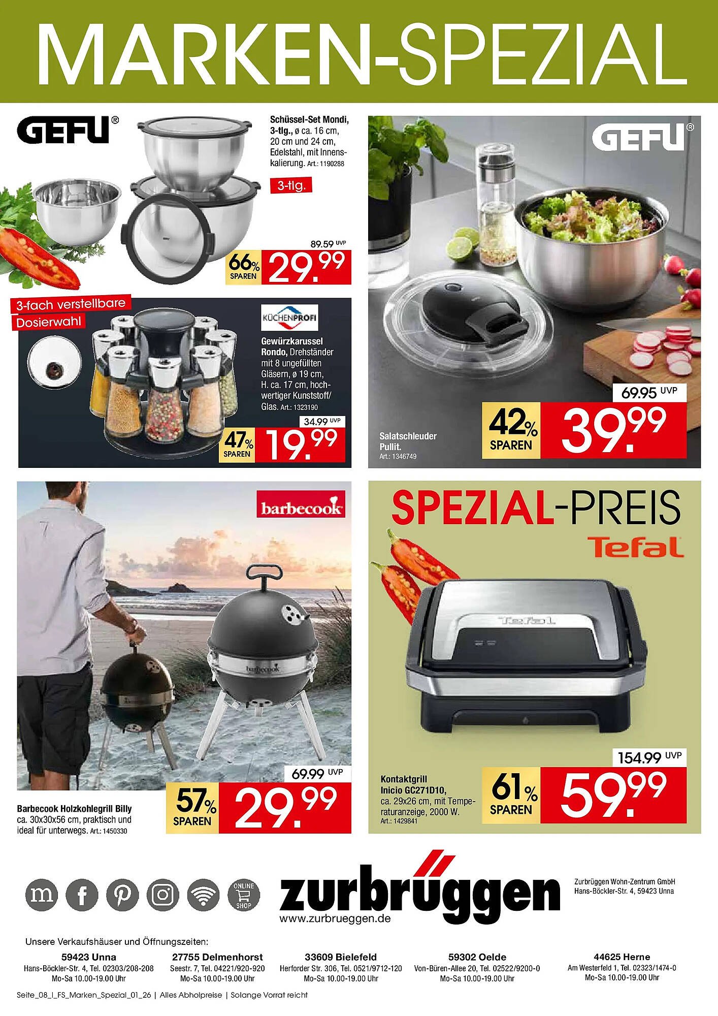 Zurbrüggen Prospekt (2026-04-16 - 2026-06-01)