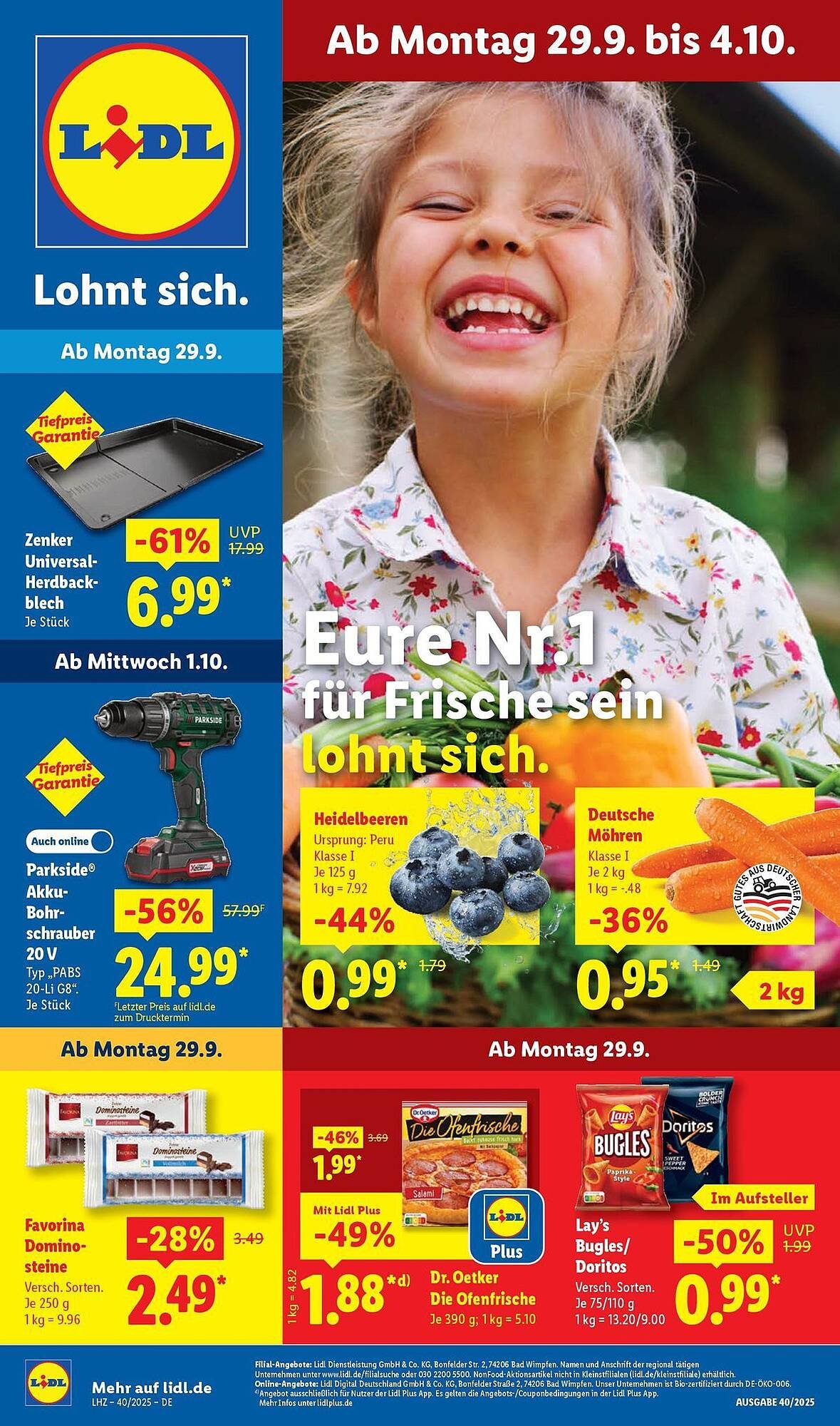Lidl Prospekt (2025-09-29 - 2025-10-04) | 1
