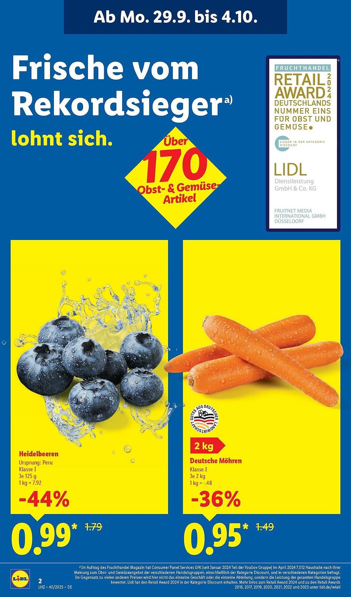 Lidl Prospekt (2025-09-29 - 2025-10-04) | 2