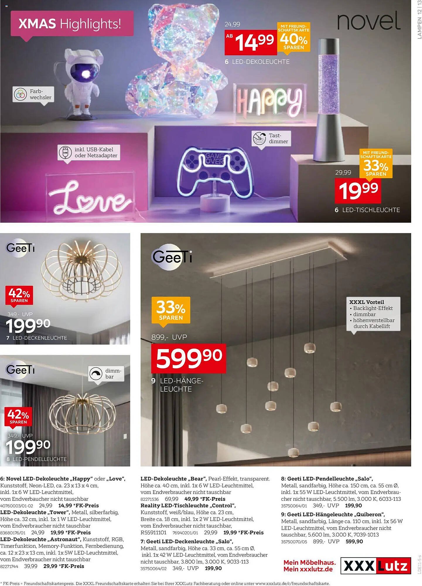 XXXLutz Prospekt (2025-11-16 - 2025-11-30)
