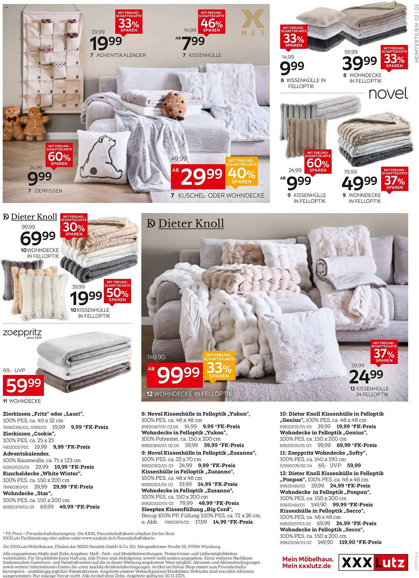 XXXLutz Prospekt (2025-11-16 - 2025-11-30)