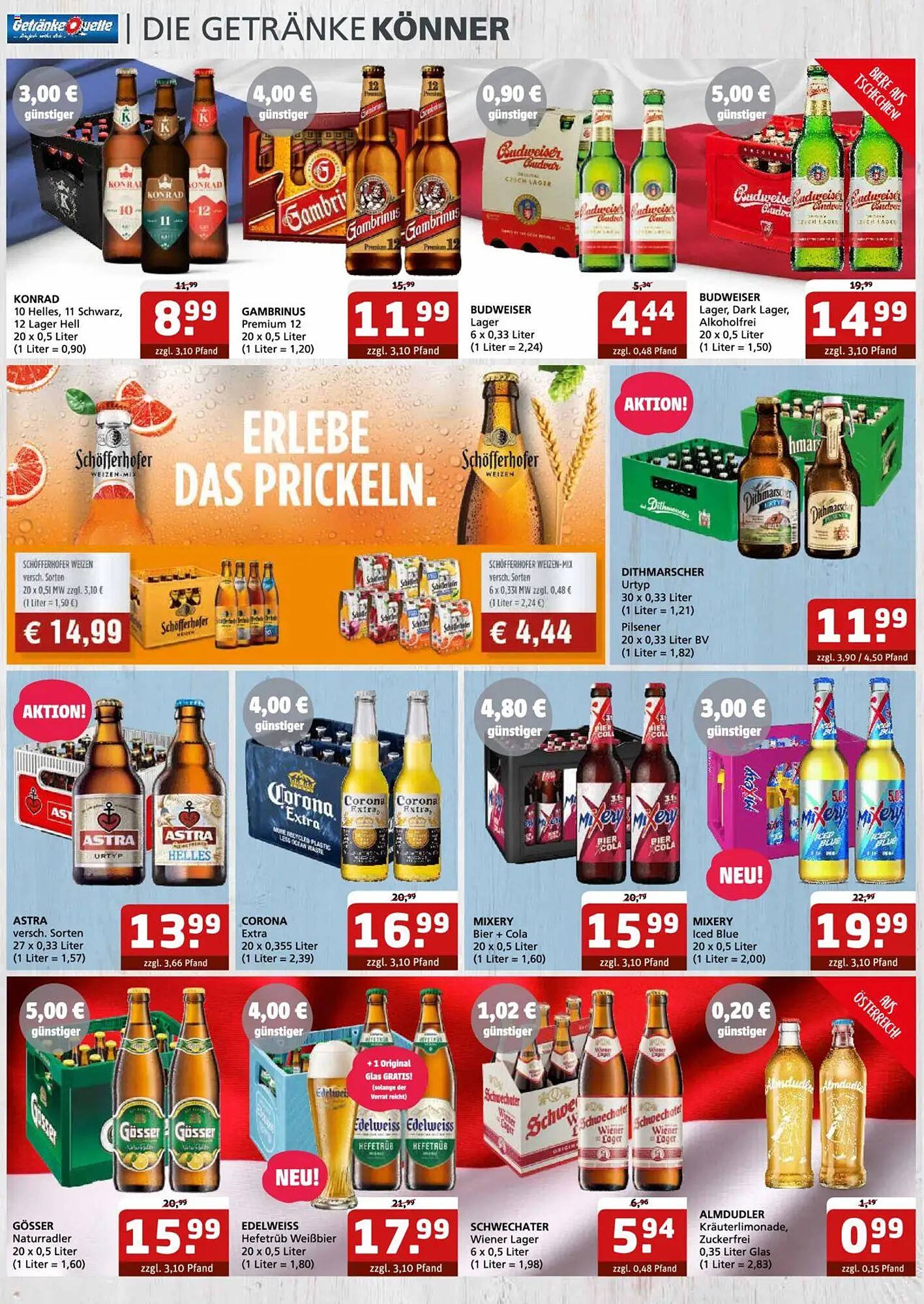 Getränke Quelle Prospekt (2025-08-04 - 2025-08-16) | 2