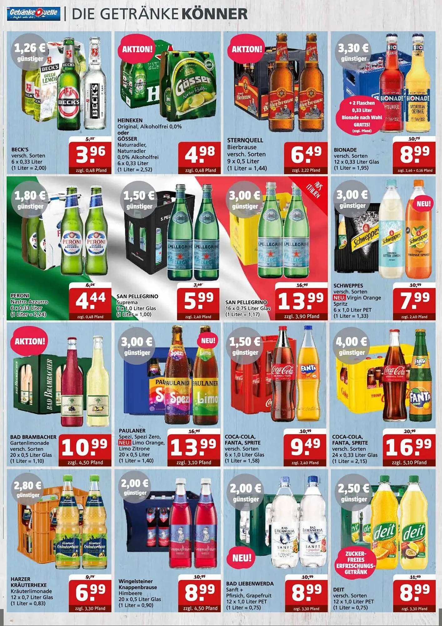 Getränke Quelle Prospekt (2025-08-04 - 2025-08-16) | 5
