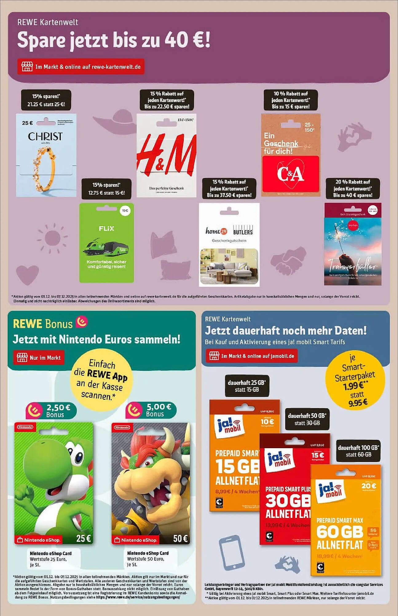 REWE Prospekt (2025-11-30 - 2025-12-07)