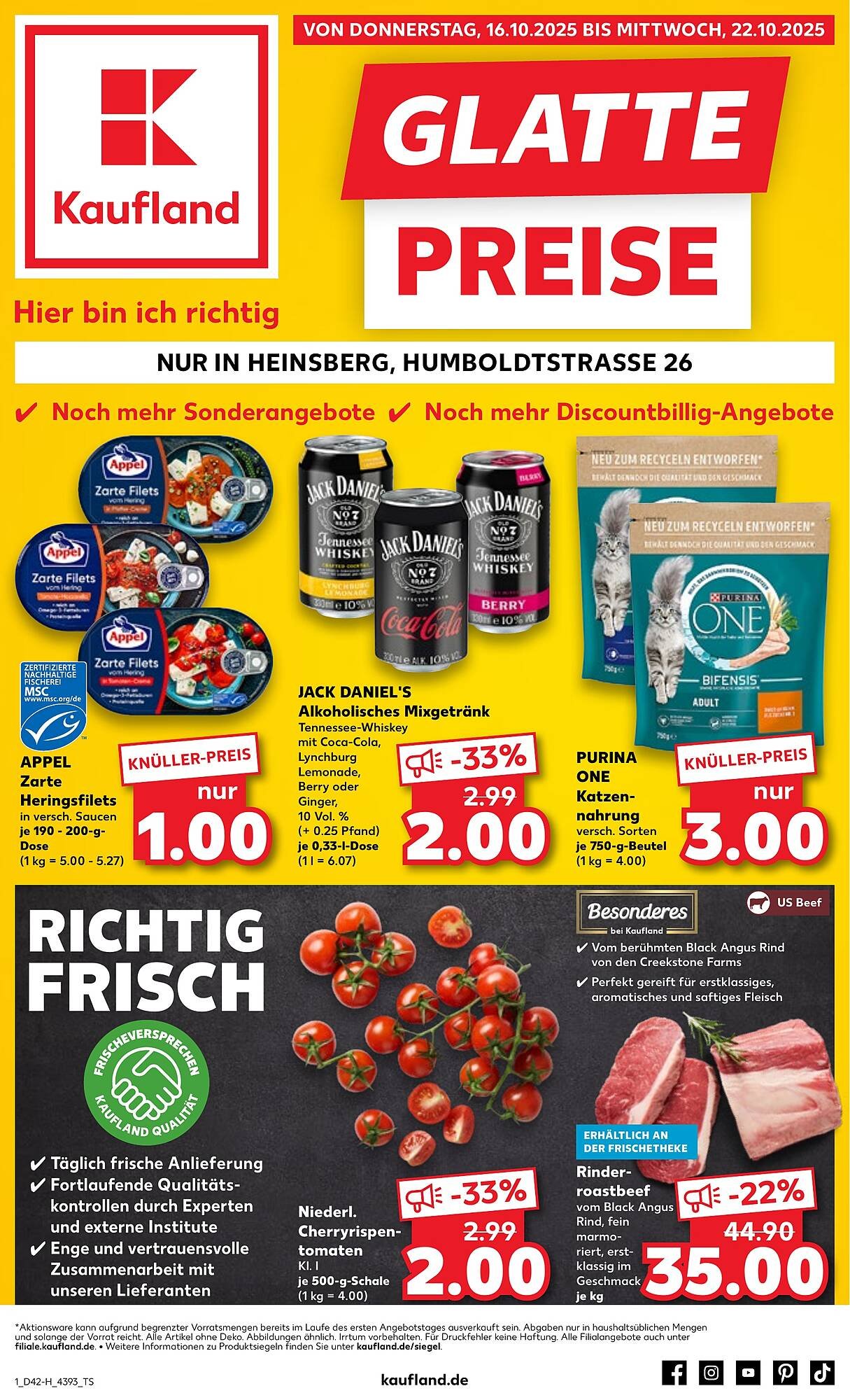 Kaufland Prospekt (2025-10-16 - 2025-10-22) | 1