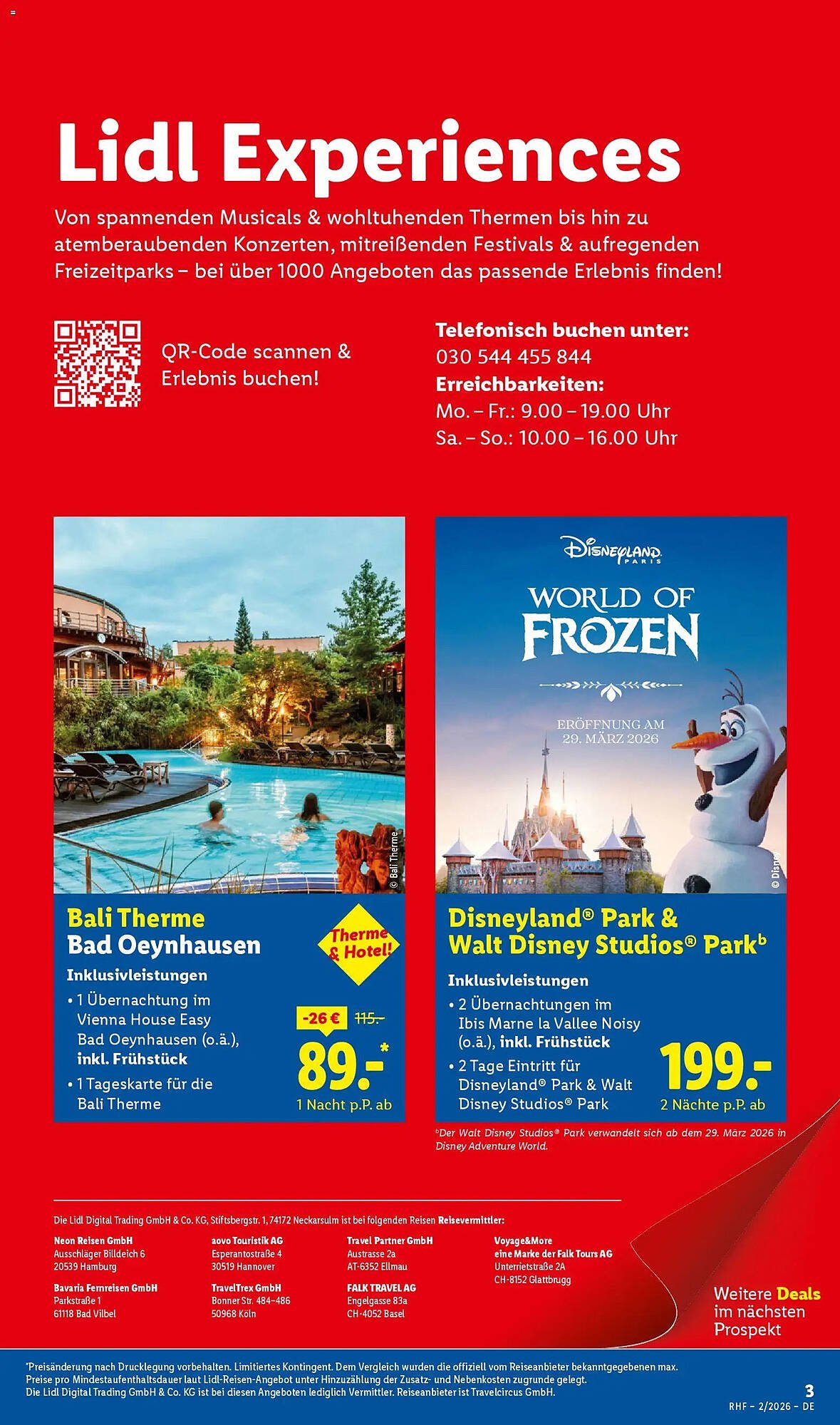 Lidl Reisen Prospekt (2026-01-31 - 2026-02-28)