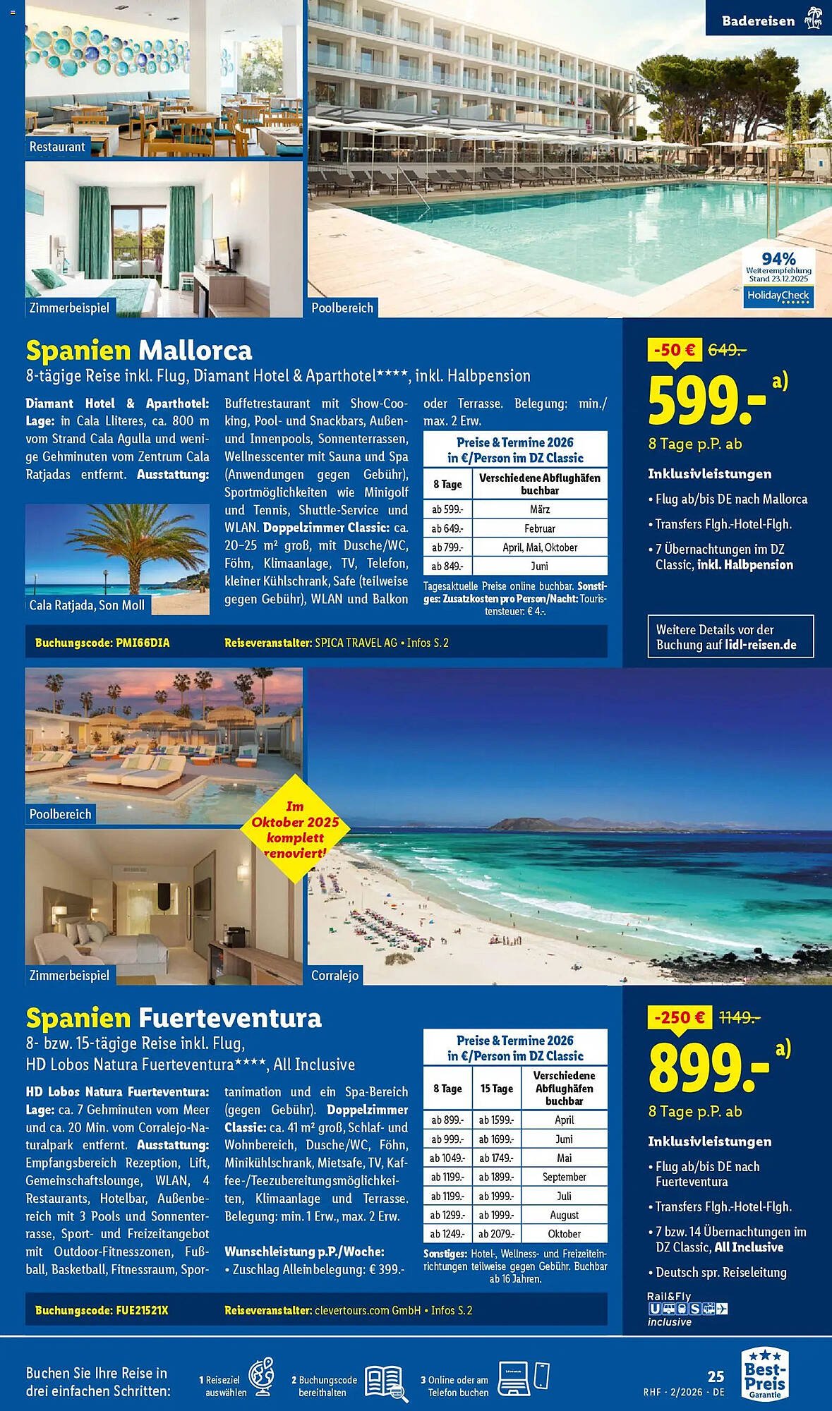 Lidl Reisen Prospekt (2026-01-31 - 2026-02-28)