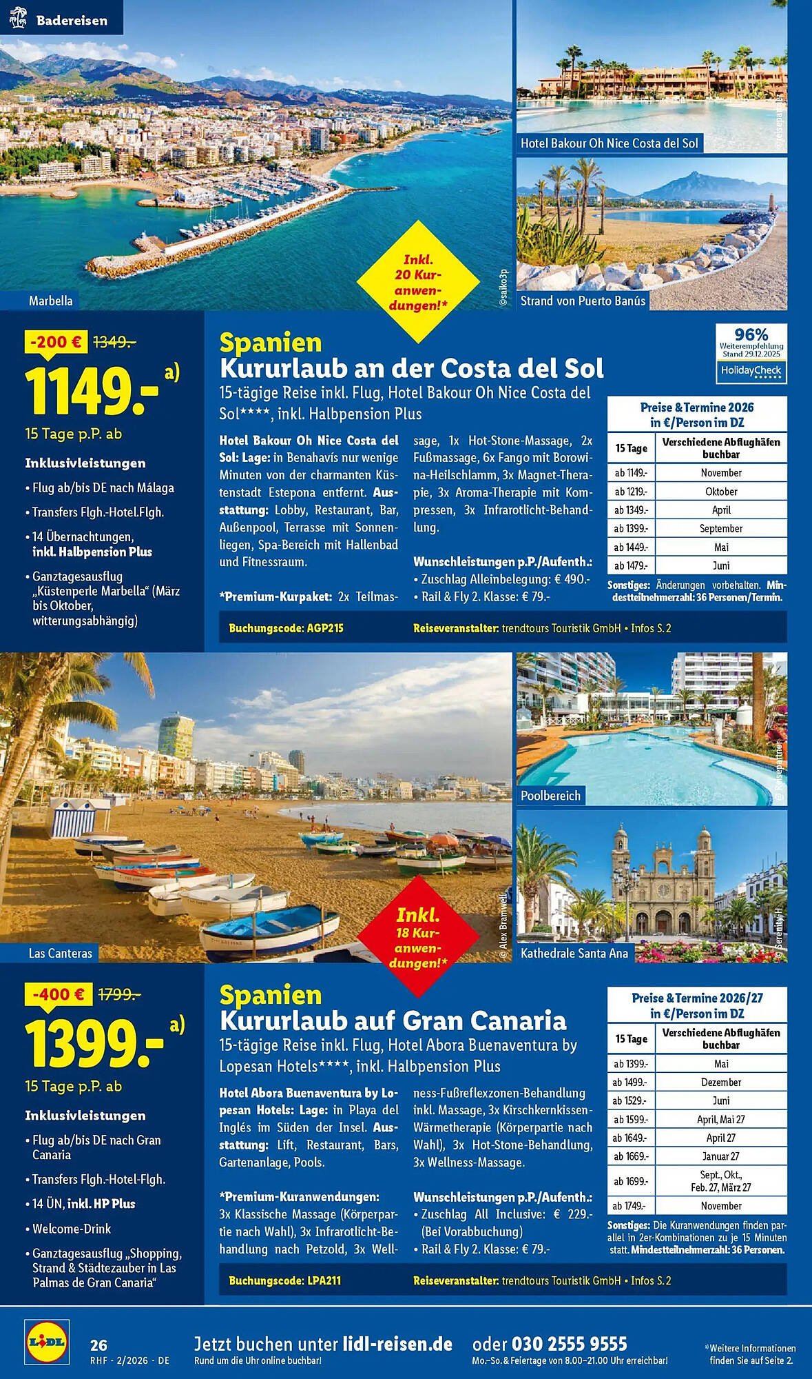 Lidl Reisen Prospekt (2026-01-31 - 2026-02-28)