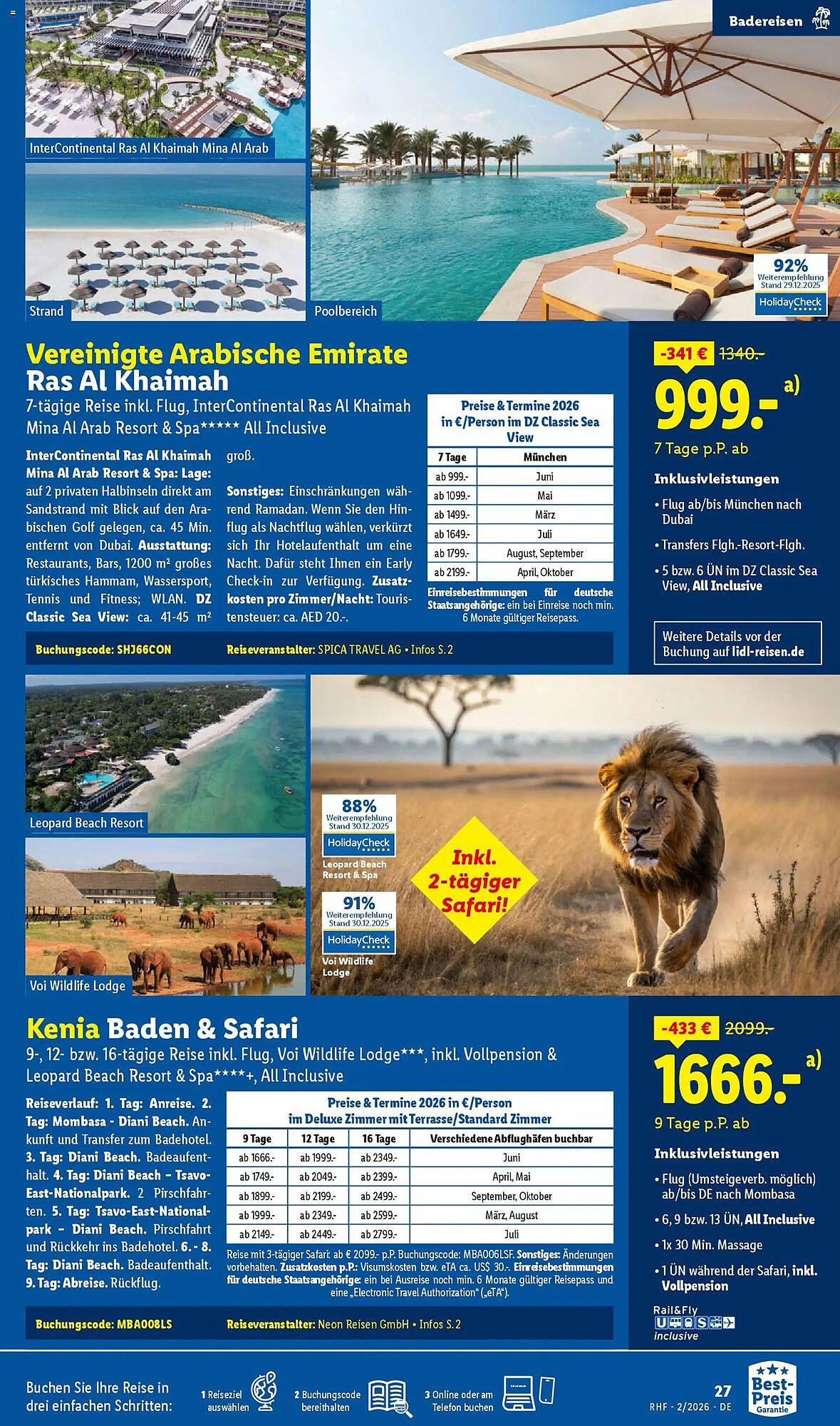 Lidl Reisen Prospekt (2026-01-31 - 2026-02-28)