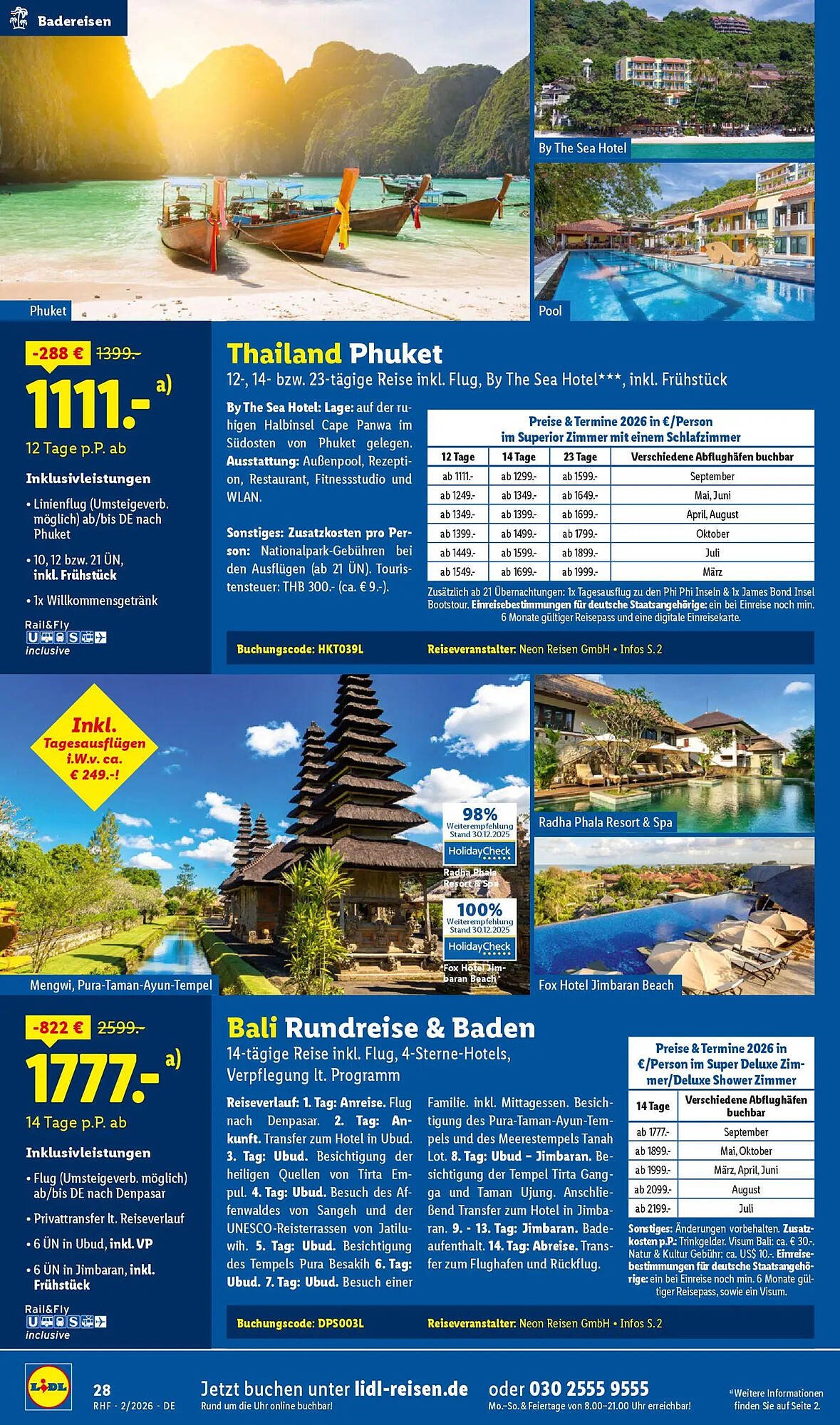 Lidl Reisen Prospekt (2026-01-31 - 2026-02-28)