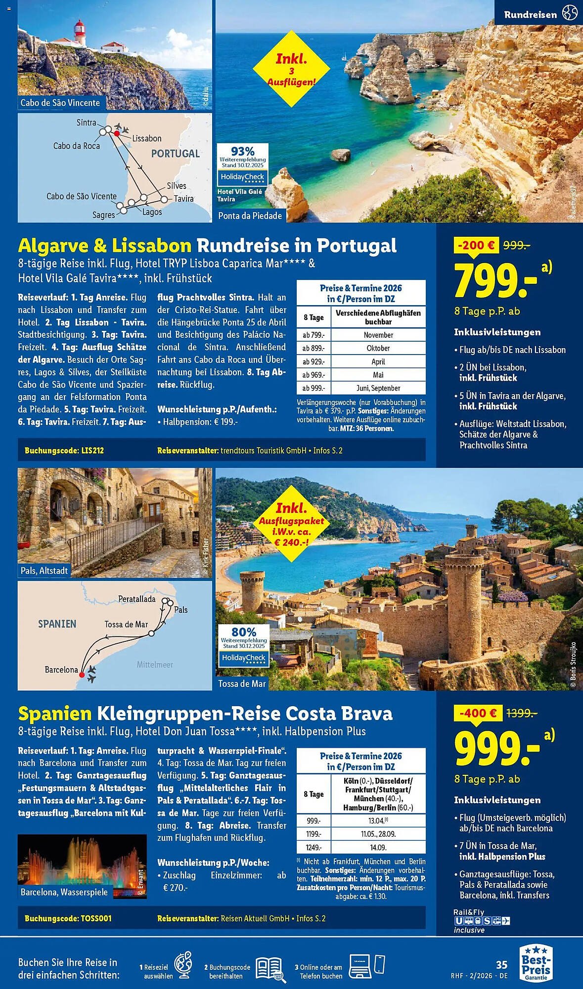 Lidl Reisen Prospekt (2026-01-31 - 2026-02-28)