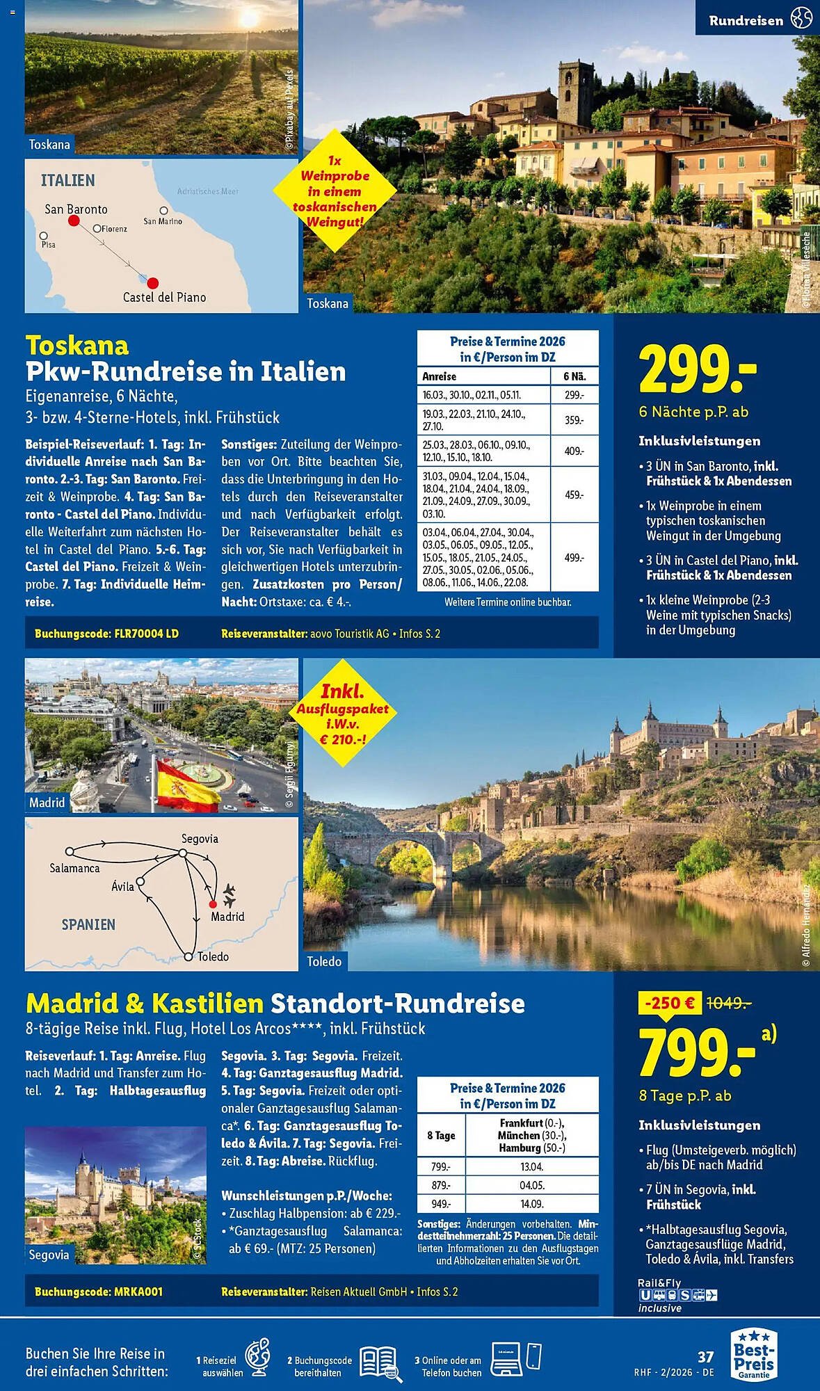 Lidl Reisen Prospekt (2026-01-31 - 2026-02-28)