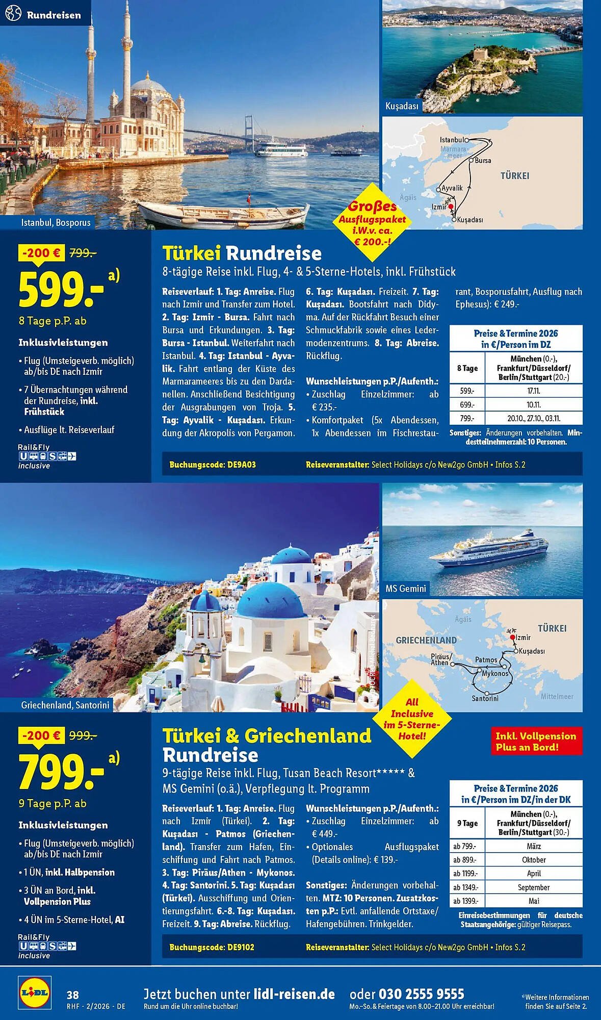 Lidl Reisen Prospekt (2026-01-31 - 2026-02-28)