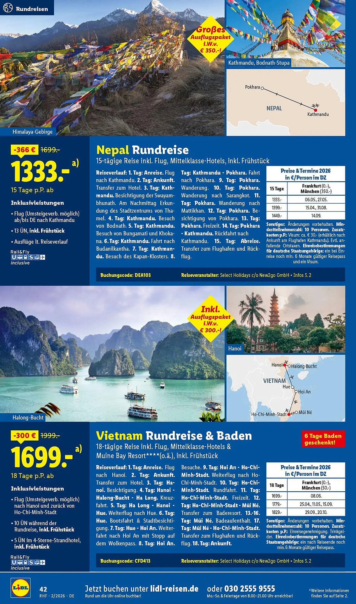 Lidl Reisen Prospekt (2026-01-31 - 2026-02-28)