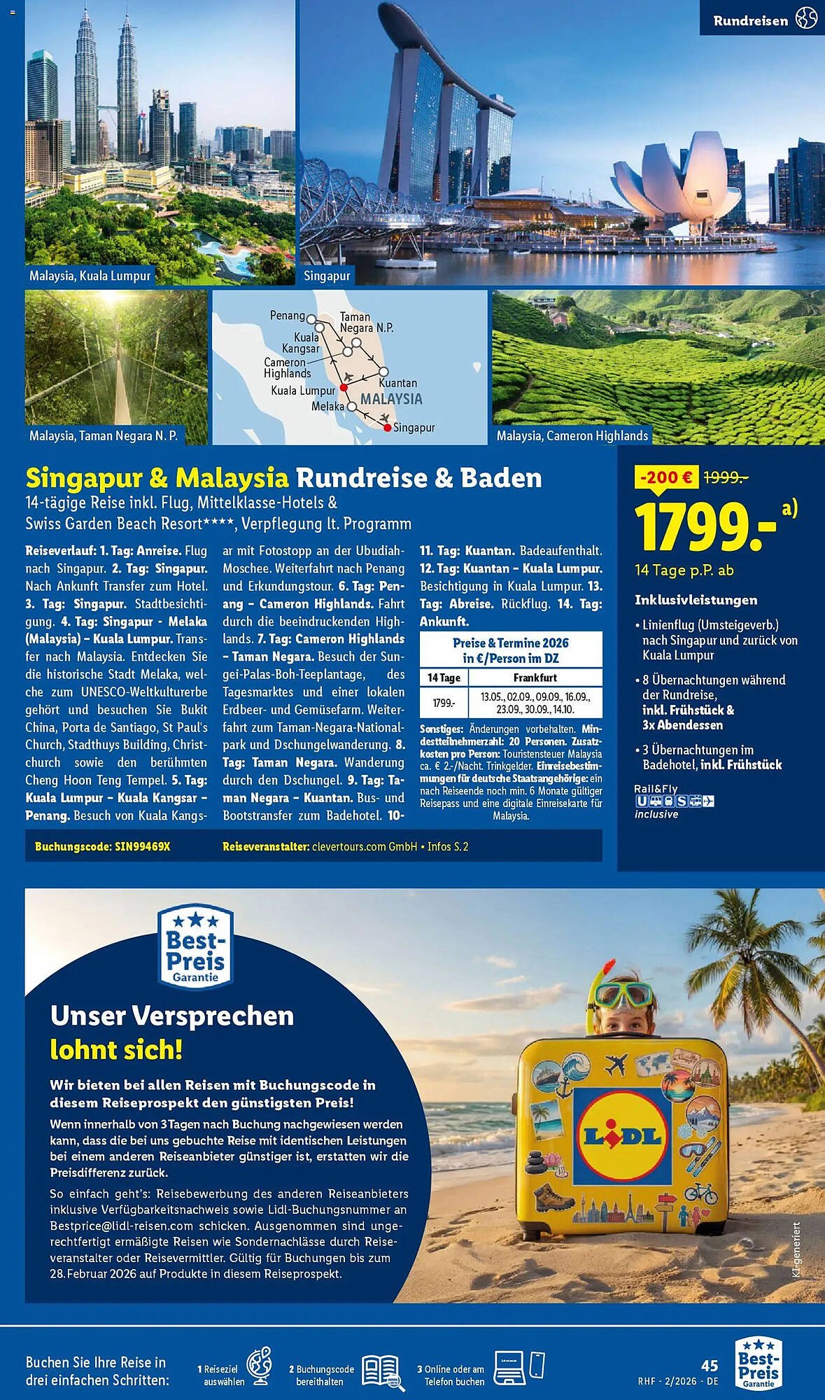 Lidl Reisen Prospekt (2026-01-31 - 2026-02-28)