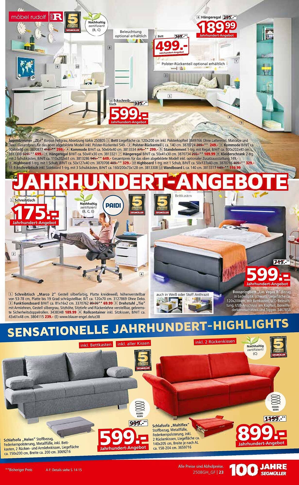 Segmüller Prospekt (2025-08-23 - 2025-09-21) | 37