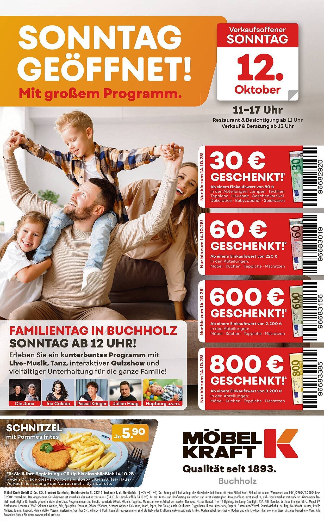 Möbel Kraft Prospekt (2025-10-08 - 2025-10-14) | 1