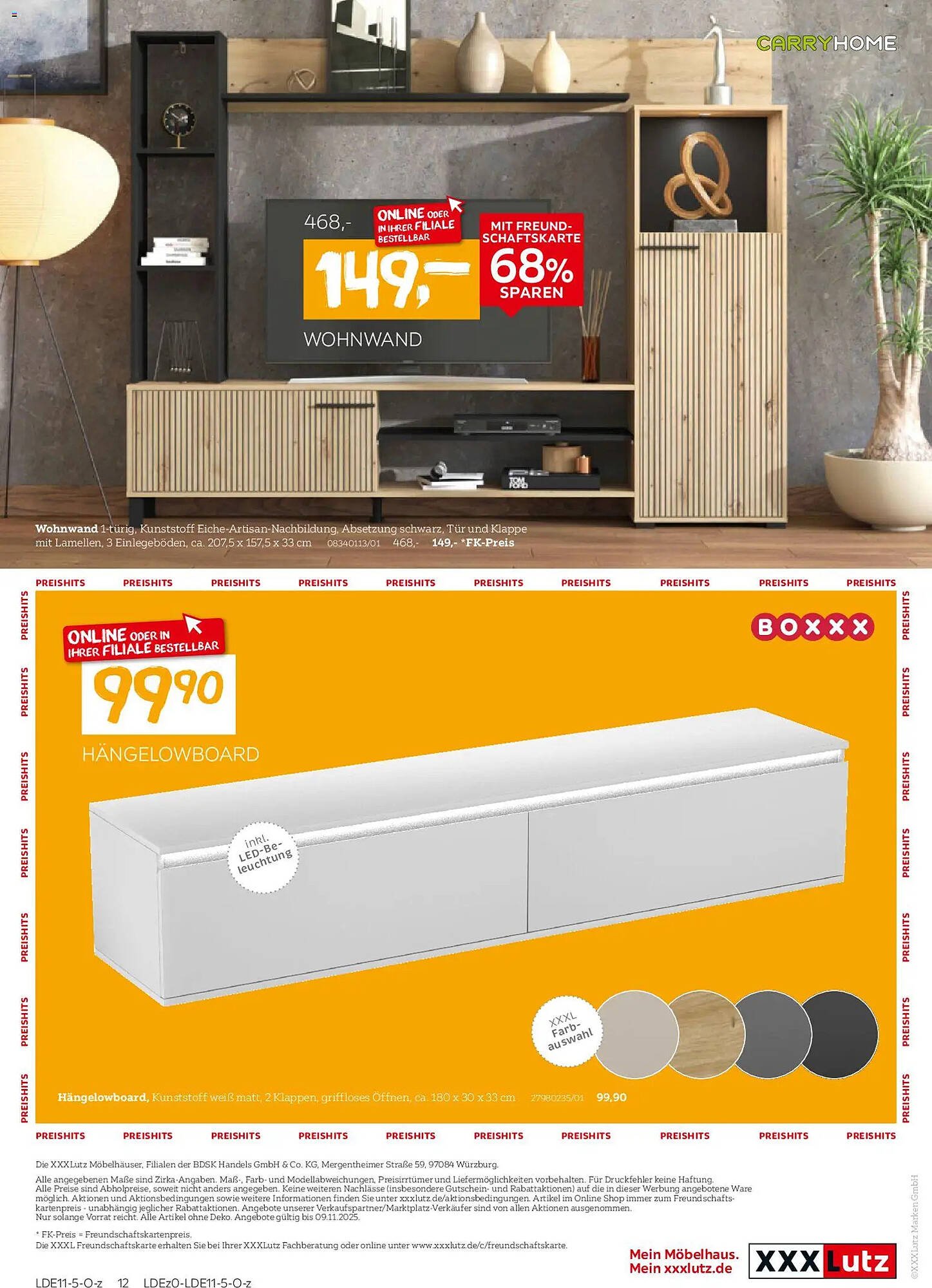 XXXLutz Prospekt (2025-10-26 - 2025-11-09)