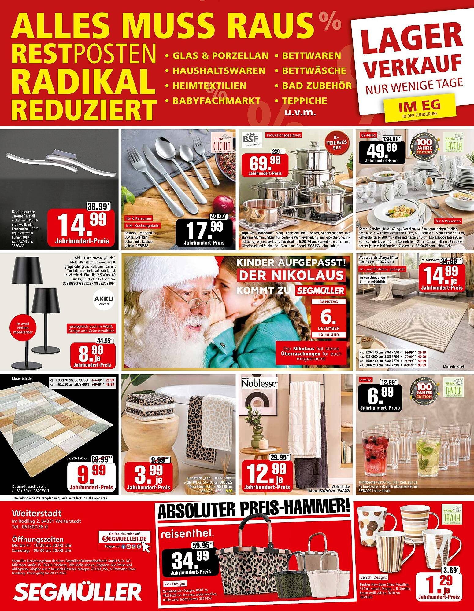 Segmüller Prospekt (2025-11-29 - 2025-12-20)