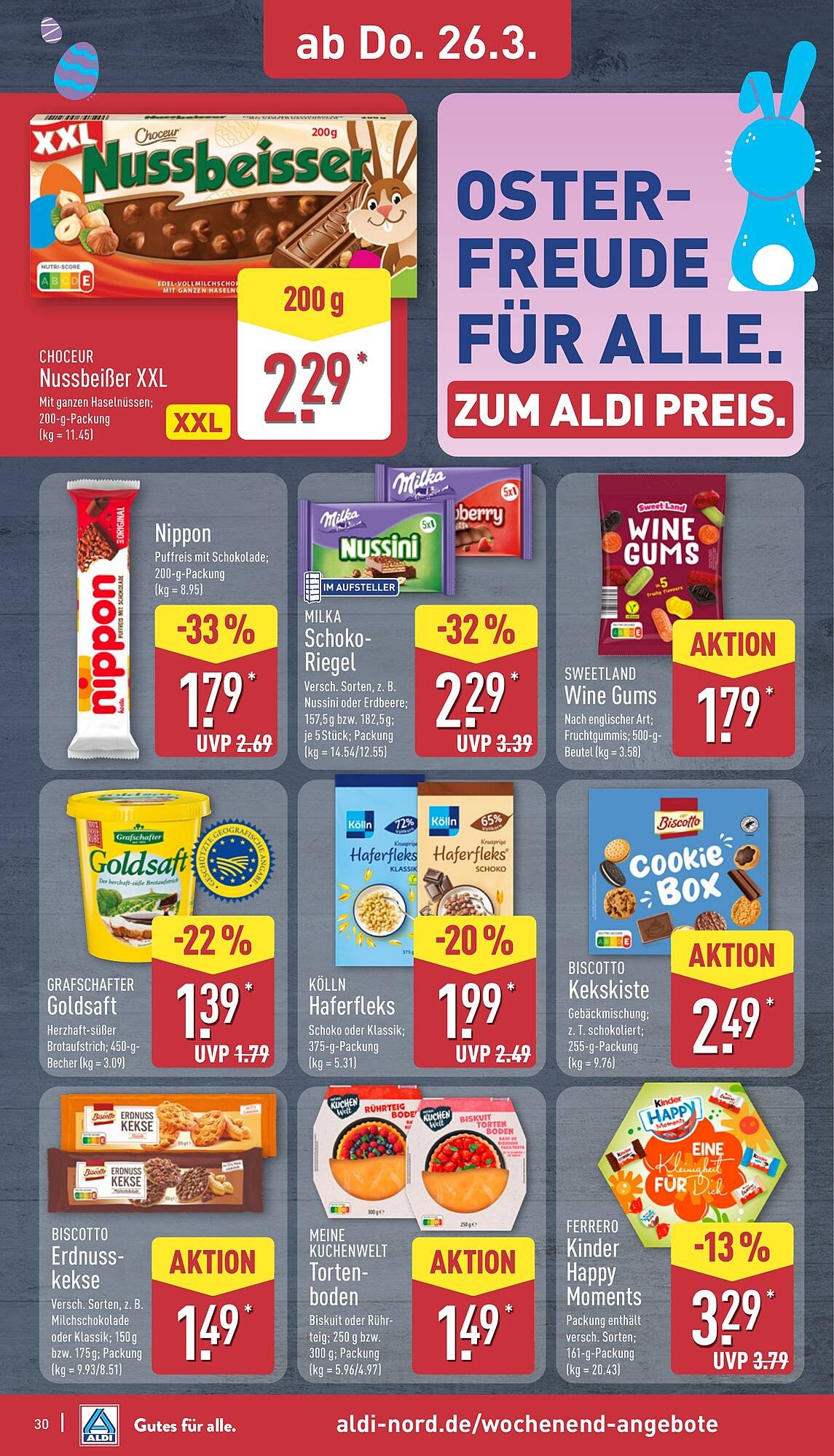 Aldi Nord Prospekt (2026-03-23 - 2026-03-28)