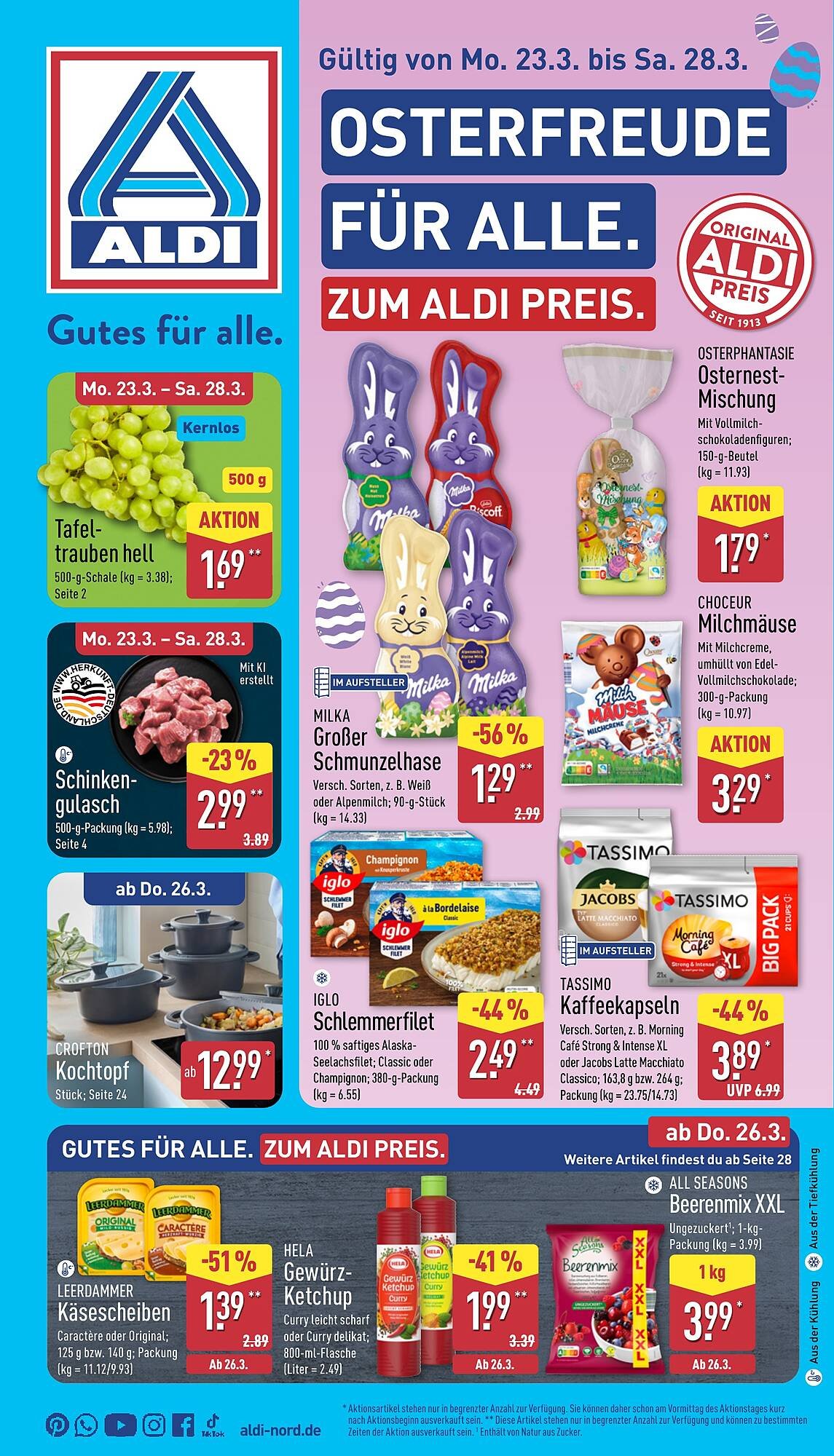 Aldi Nord Prospekt (2026-03-23 - 2026-03-28)