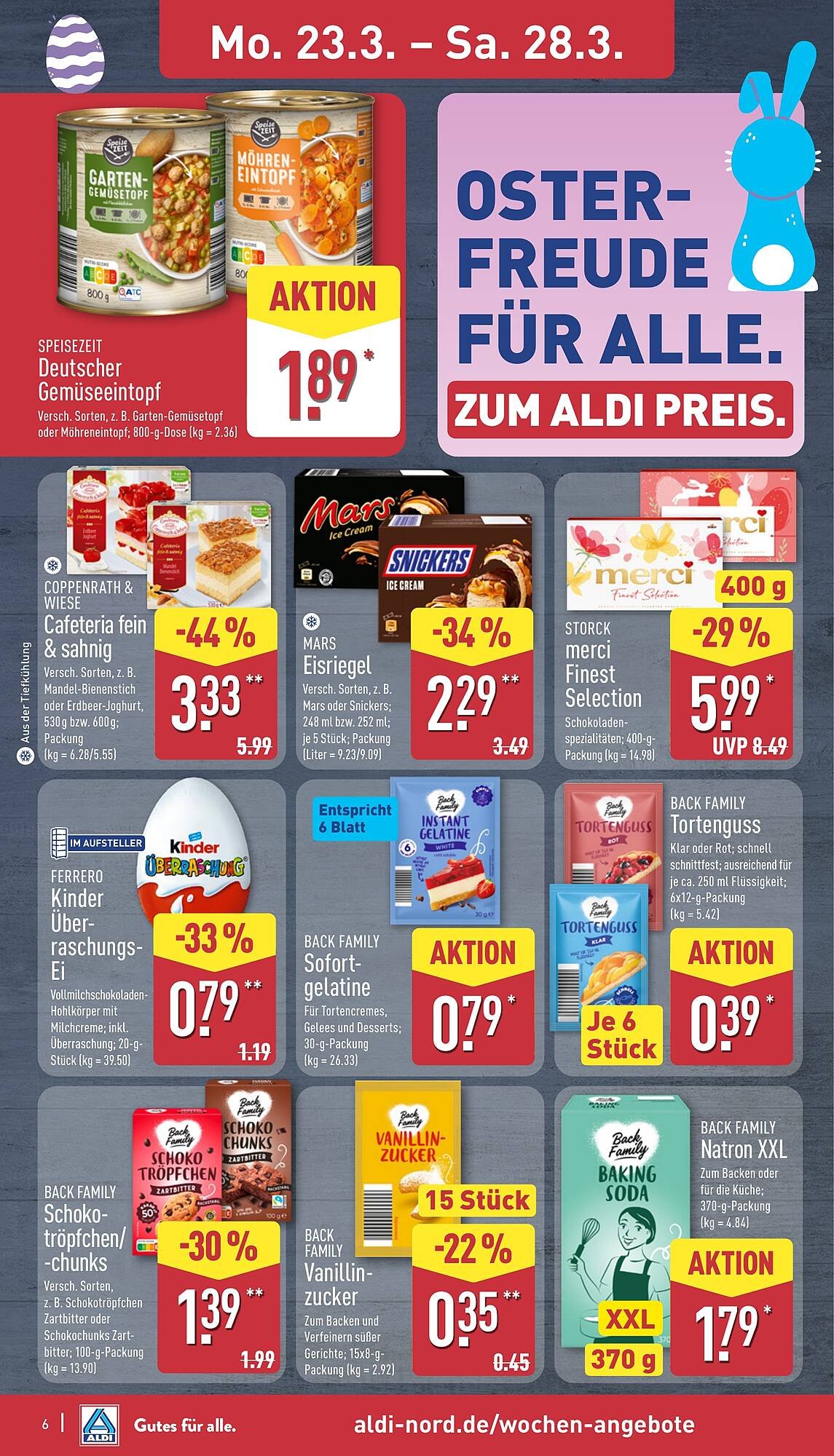 Aldi Nord Prospekt (2026-03-23 - 2026-03-28)