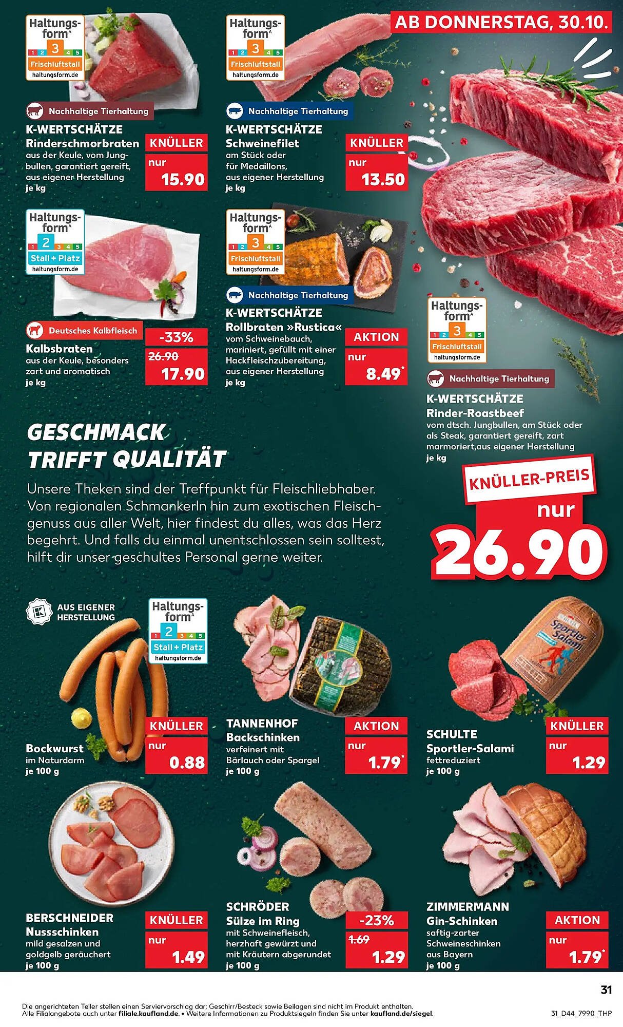 Kaufland Prospekt (2025-11-02 - 2025-11-05) | 31