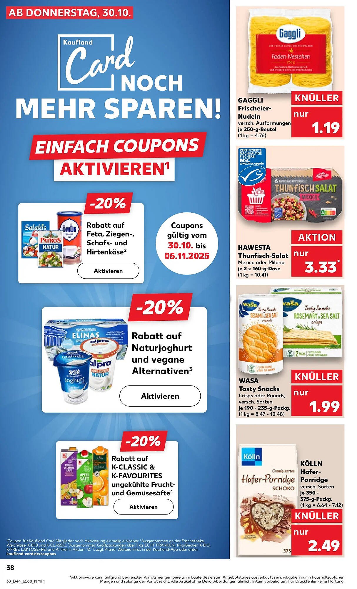 Kaufland Prospekt (2025-11-02 - 2025-11-05) | 38
