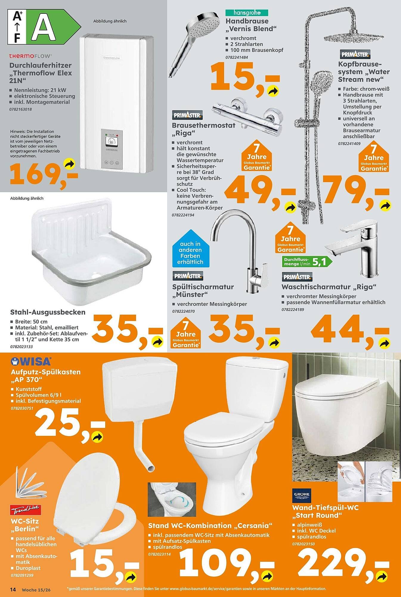 Globus Baumarkt Prospekt