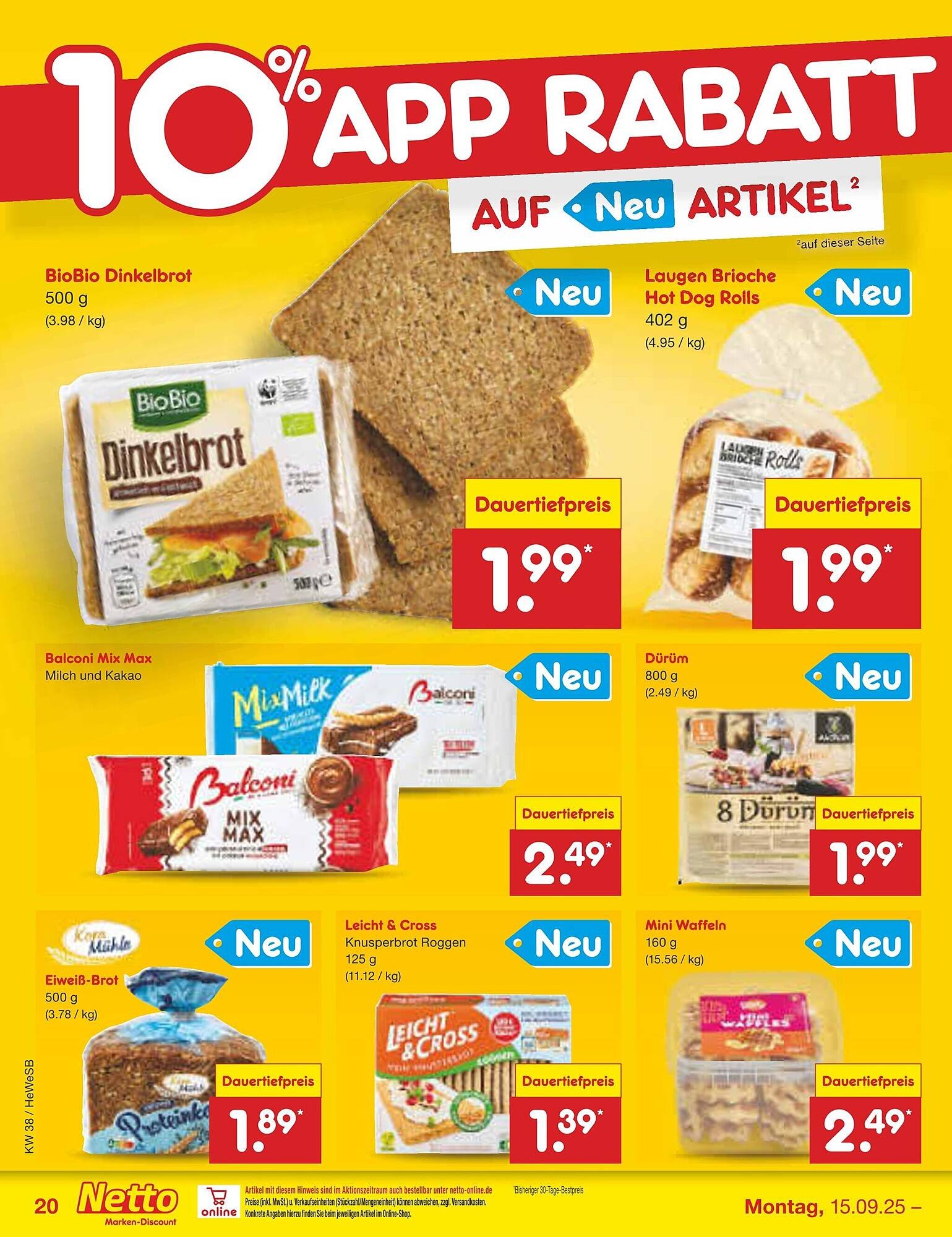 Netto Marken-Discount Prospekt (2025-09-15 - 2025-09-20) | 22
